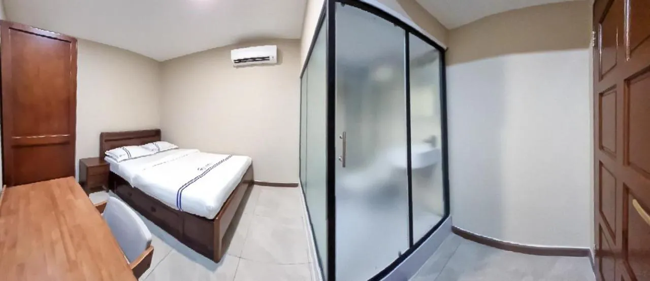 Bedroom, Bed in Global Residency