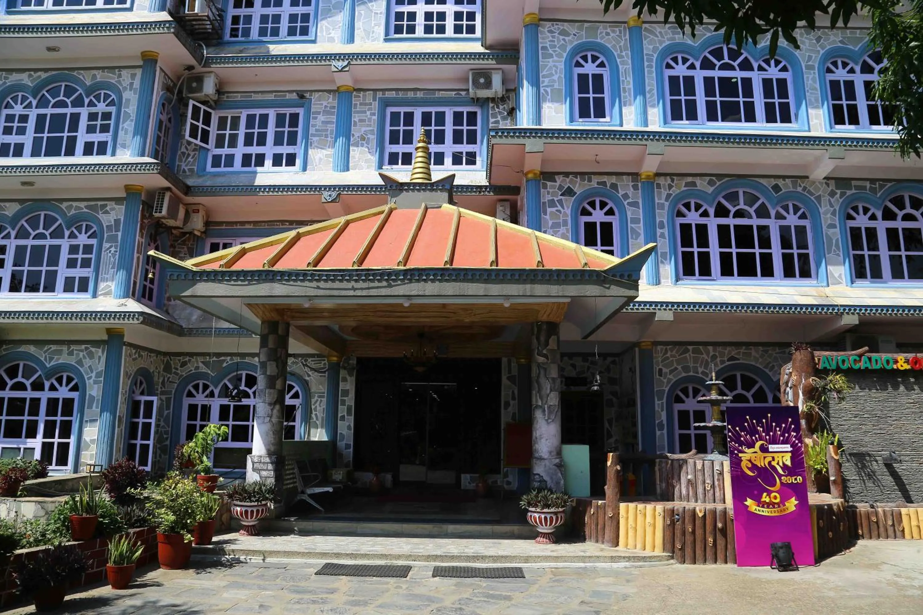 Property building in Avocado Orchid Resort