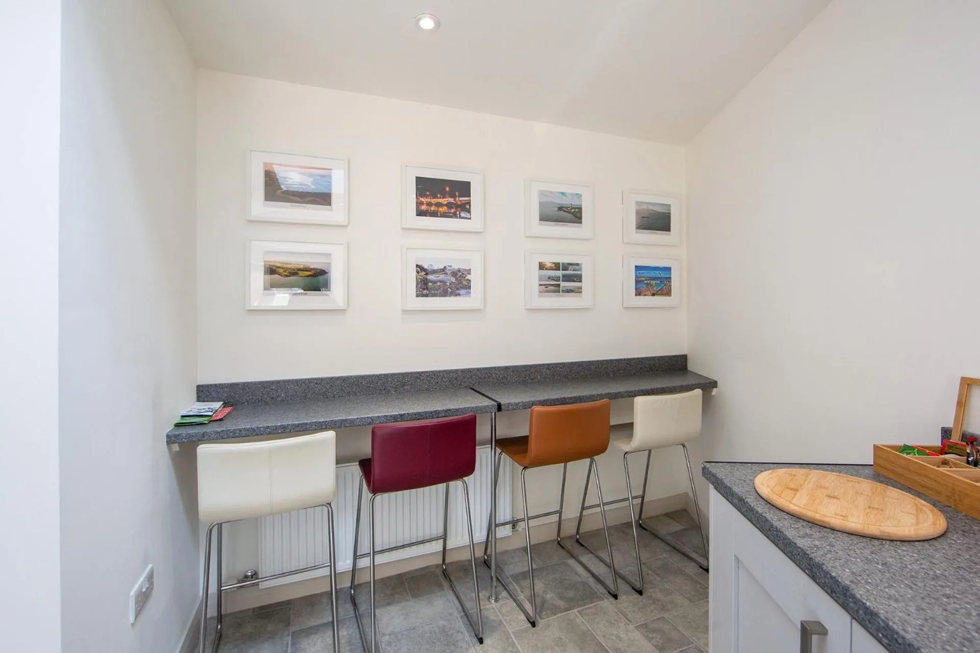 Dining area in The Anchor Apartments