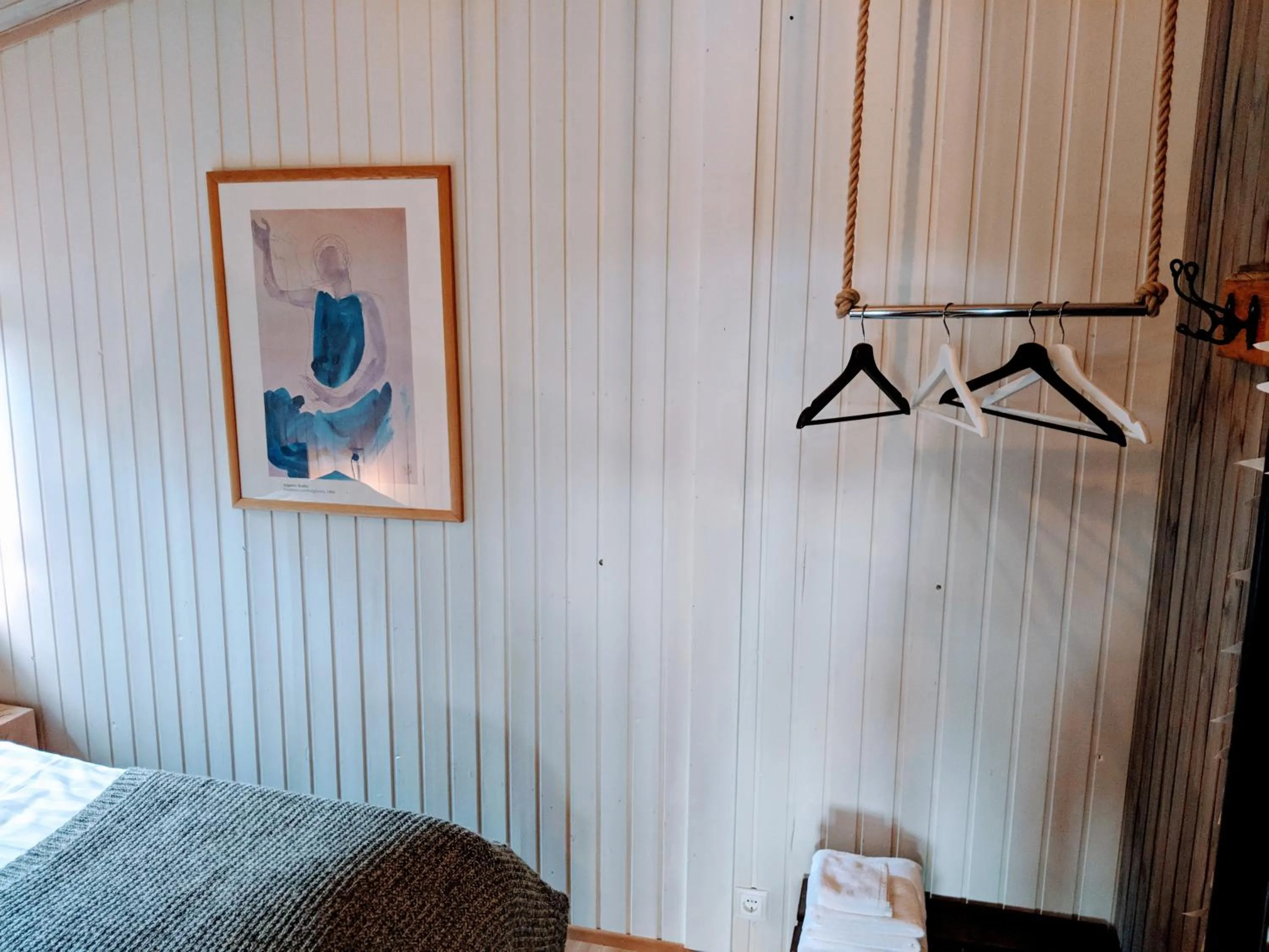 Bed in Mulakot Cosy Cabins