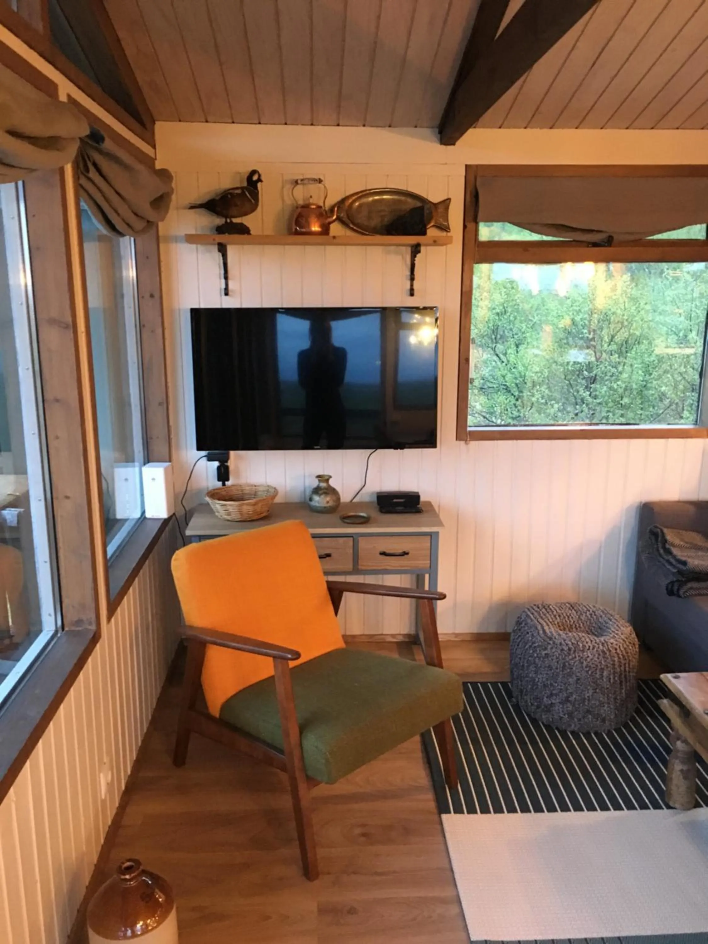 Living room in Mulakot Cosy Cabins