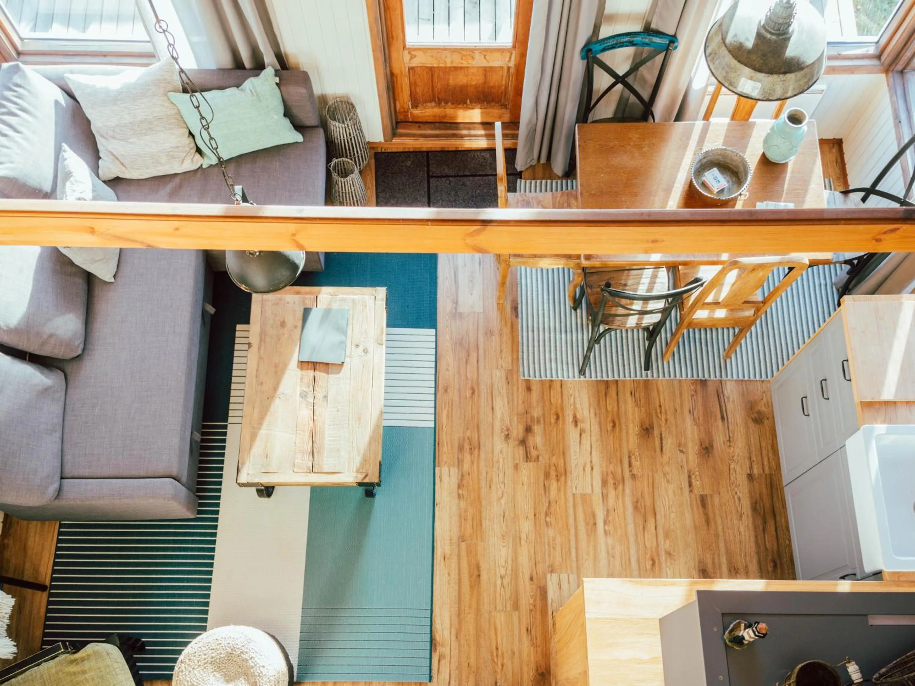 Living room in Mulakot Cosy Cabins