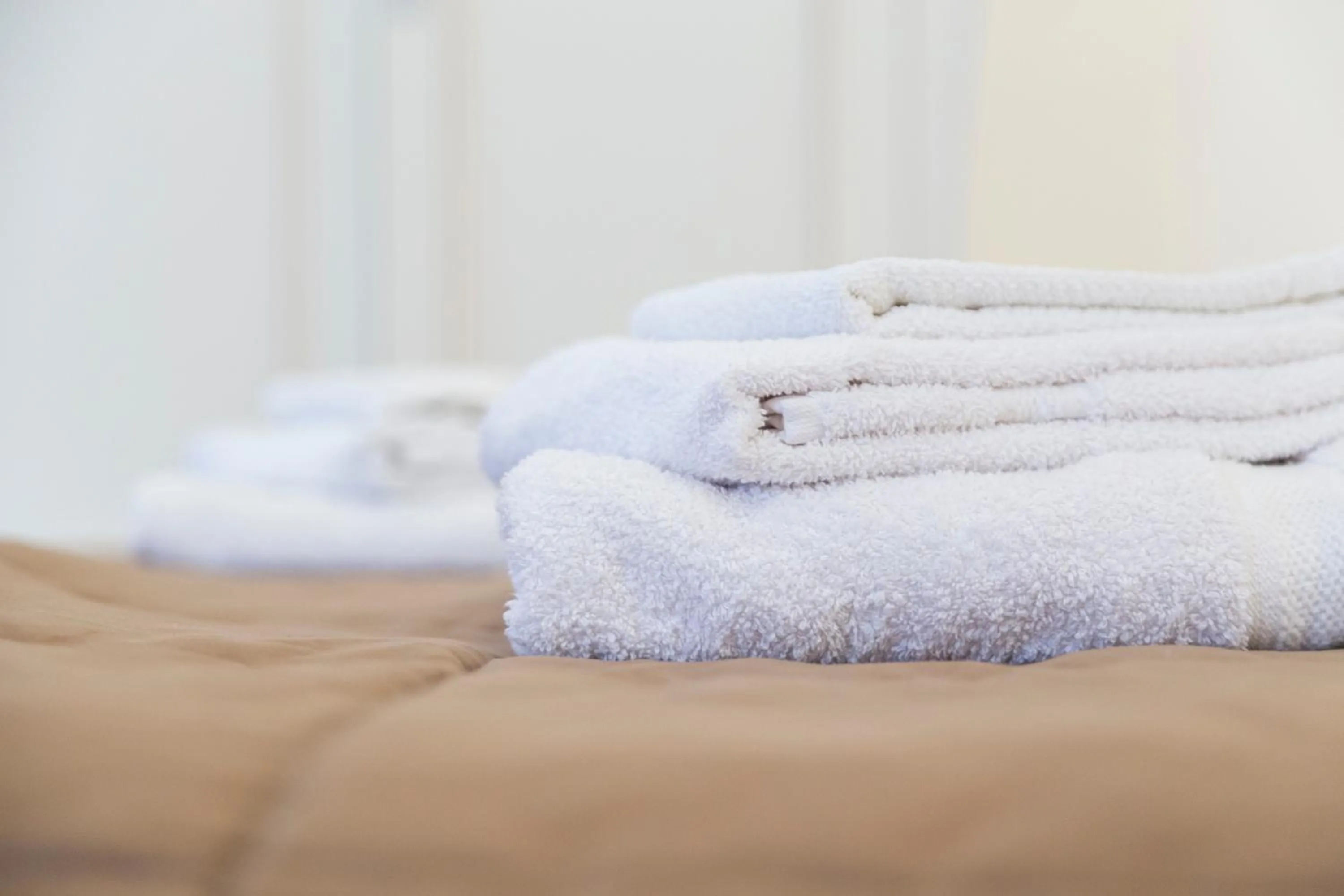 towels, Bed in Casa Mamma Elvira