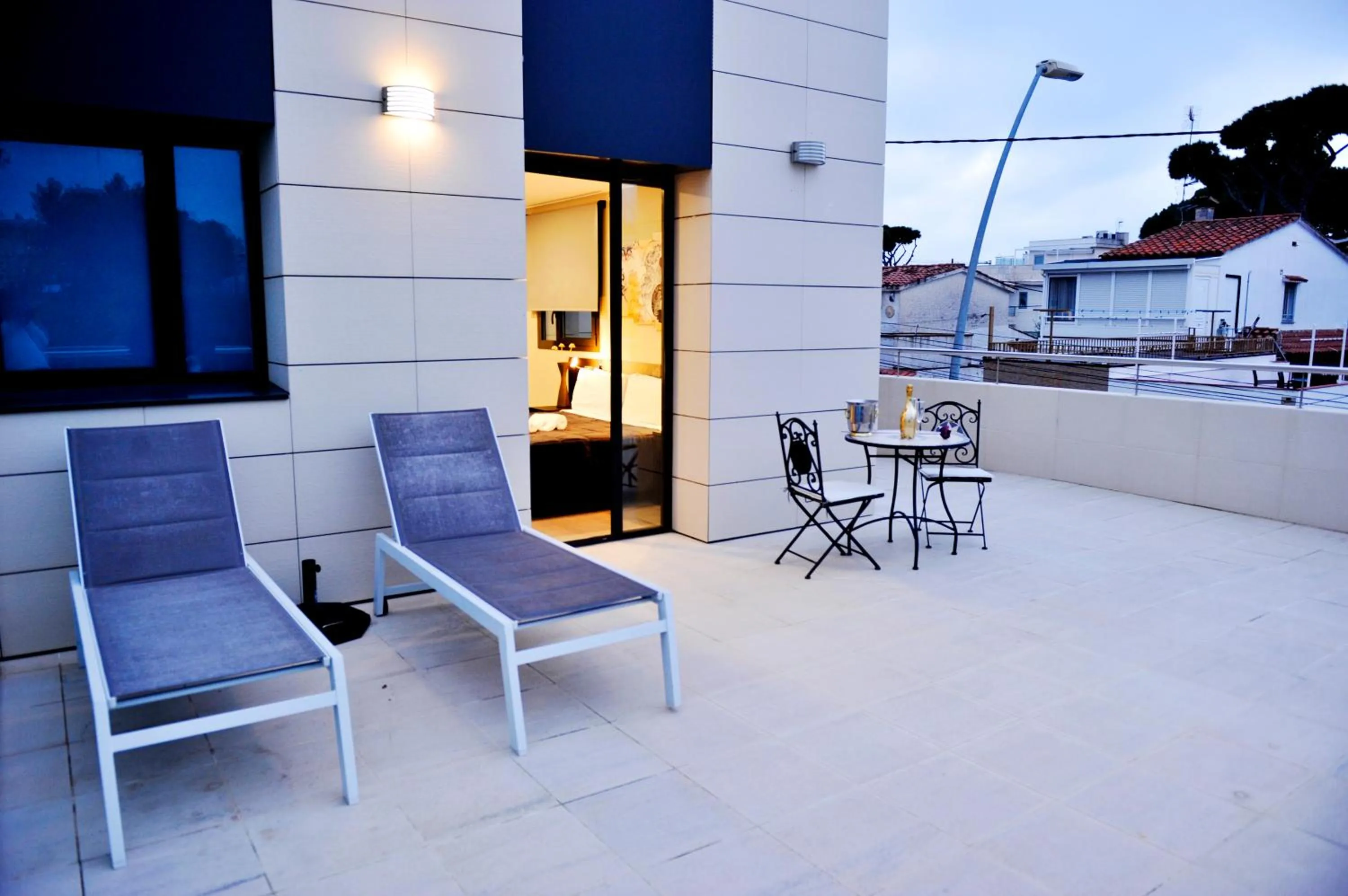 Balcony/Terrace in 6 Bis HOTEL