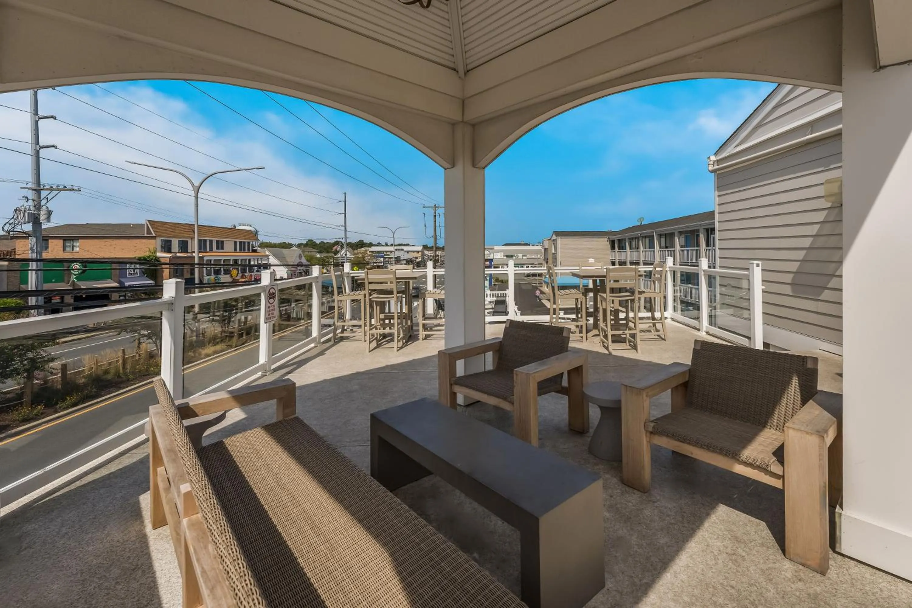 Patio in Beach House Dewey