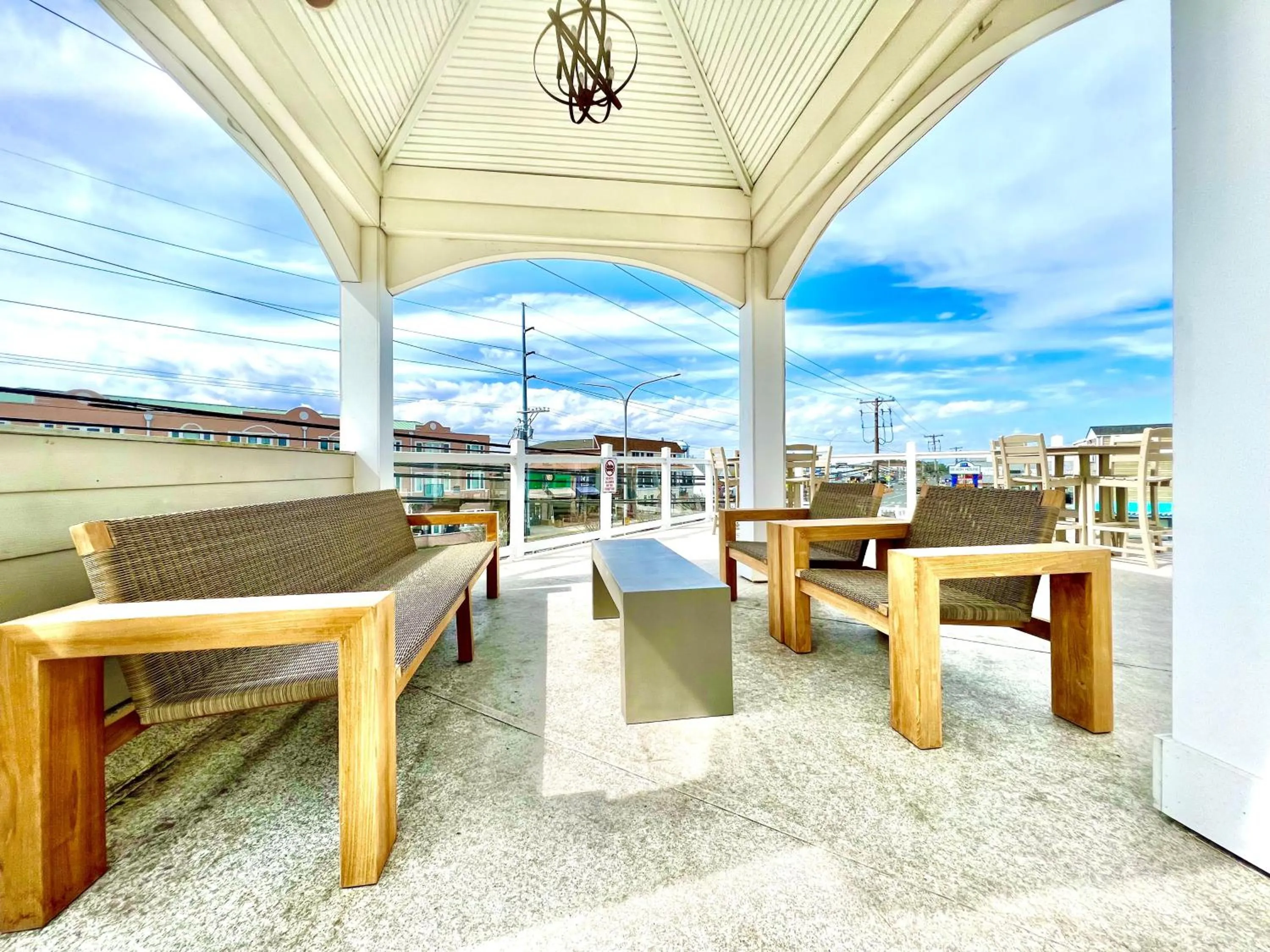 Balcony/Terrace in Beach House Dewey
