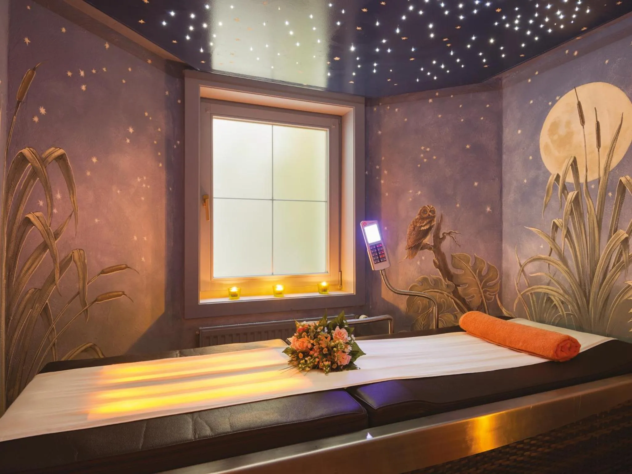 Bed in Hotel Garni Ingeborg