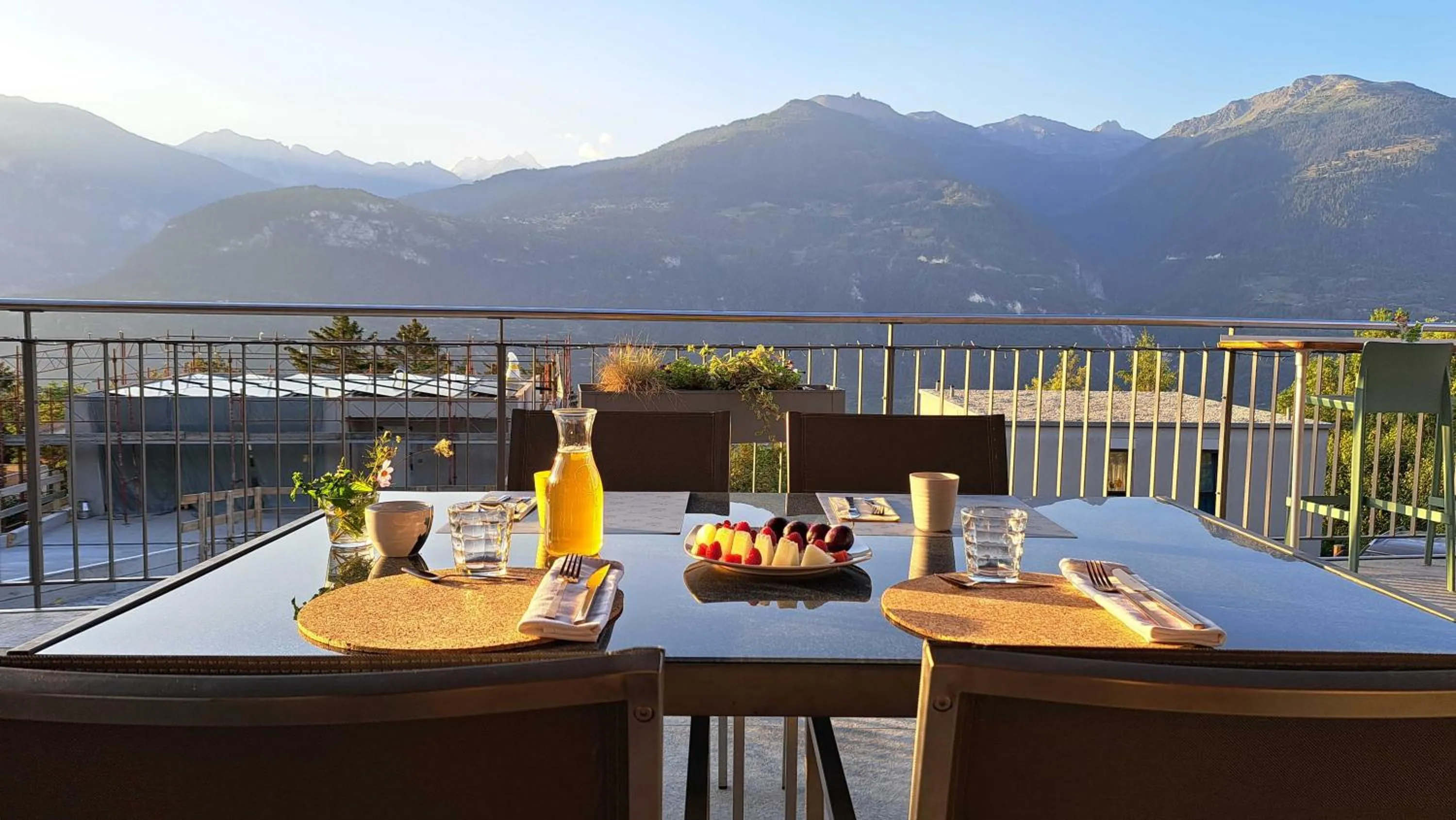 Balcony/Terrace in Chalet Diognysos B&B, Wellness & Boutique Hotel