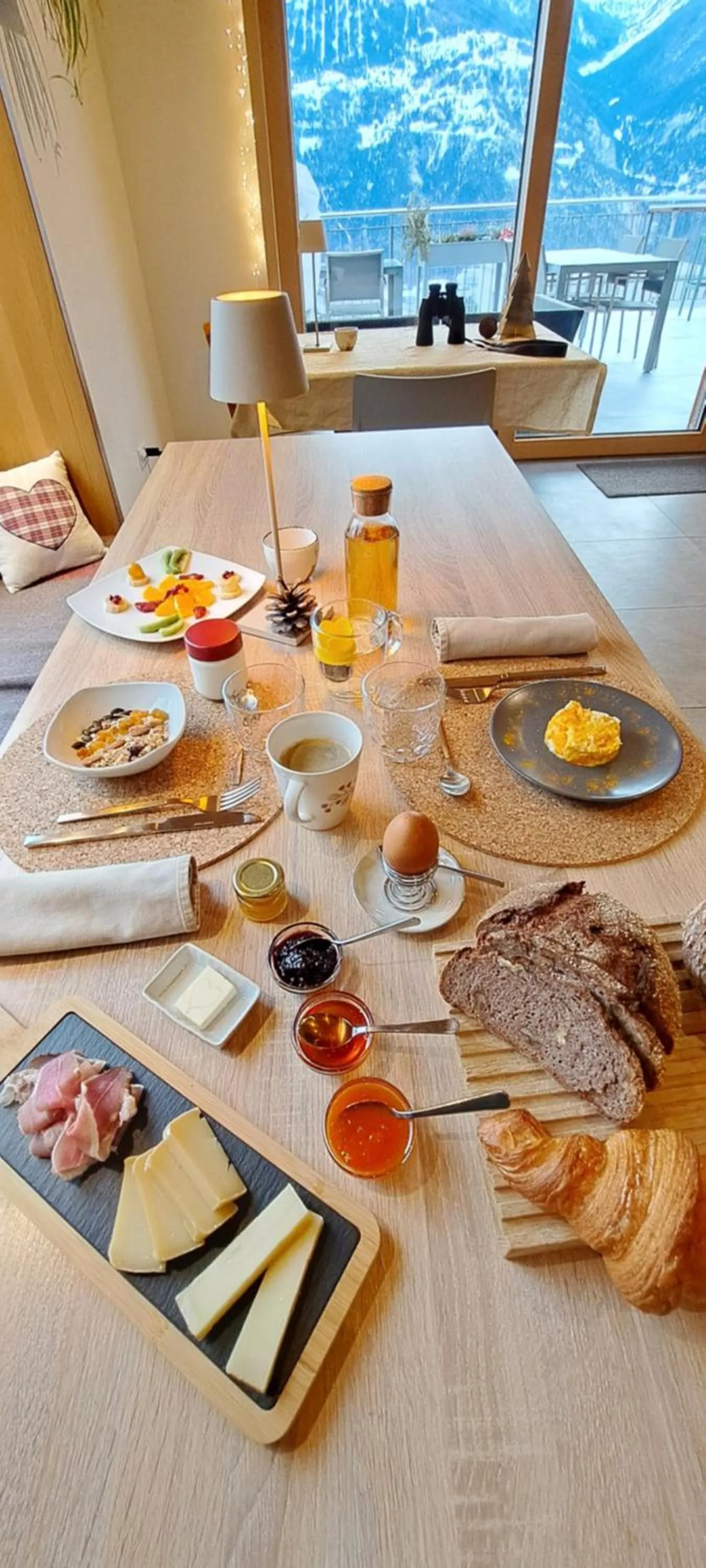 Breakfast in Chalet Diognysos B&B, Wellness & Boutique Hotel