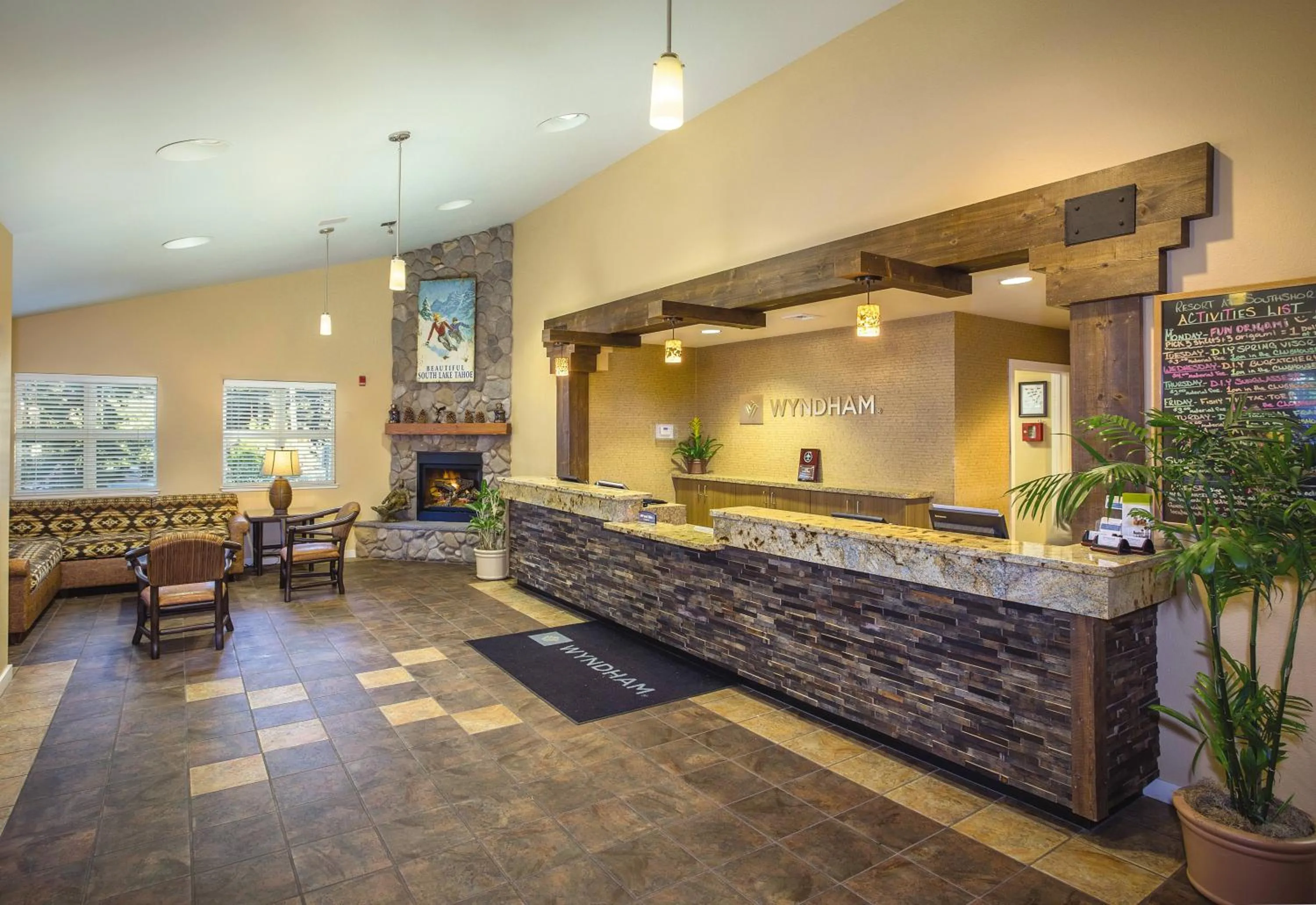 Lobby or reception in WorldMark South Shore