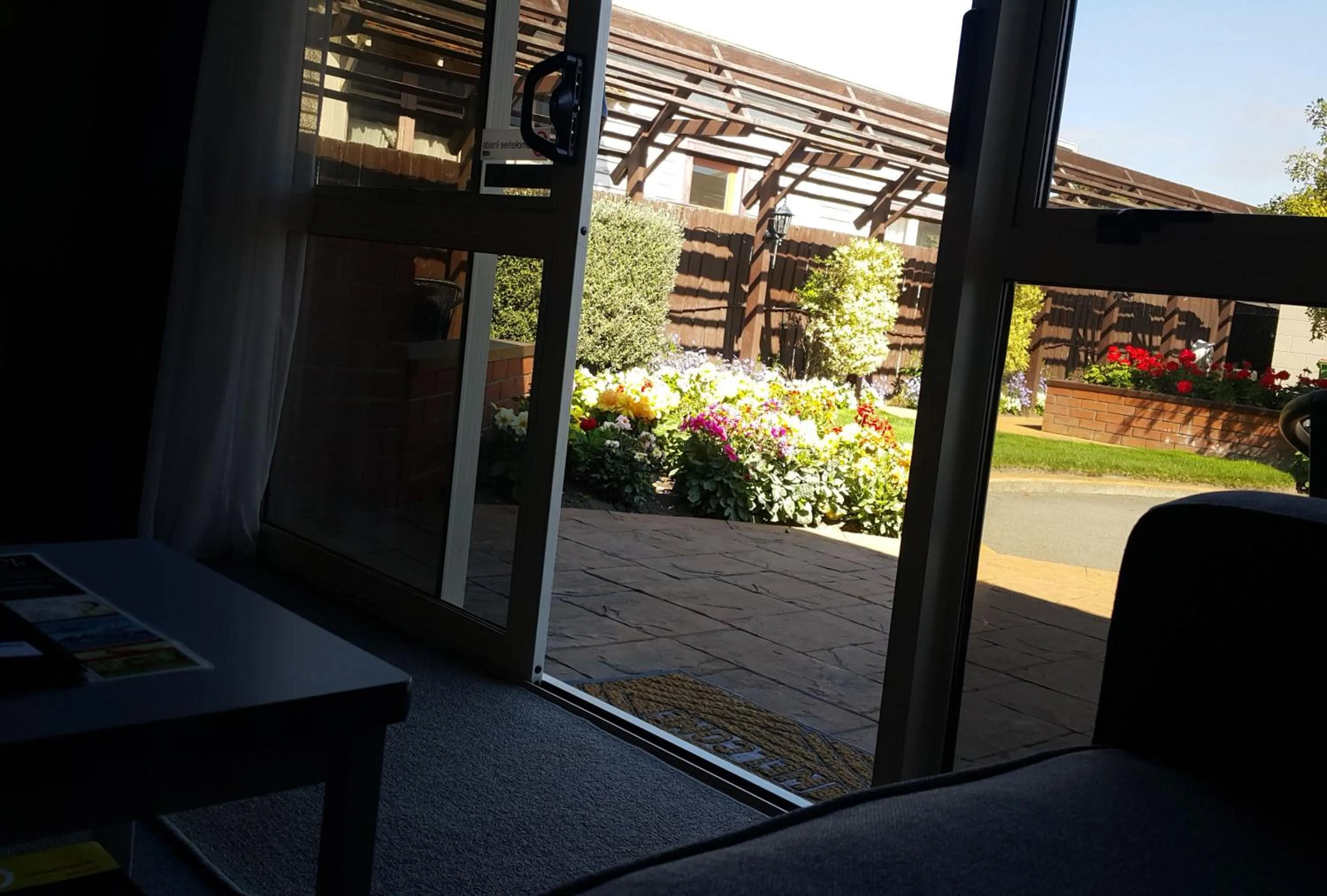 Garden view in Avon City Motel