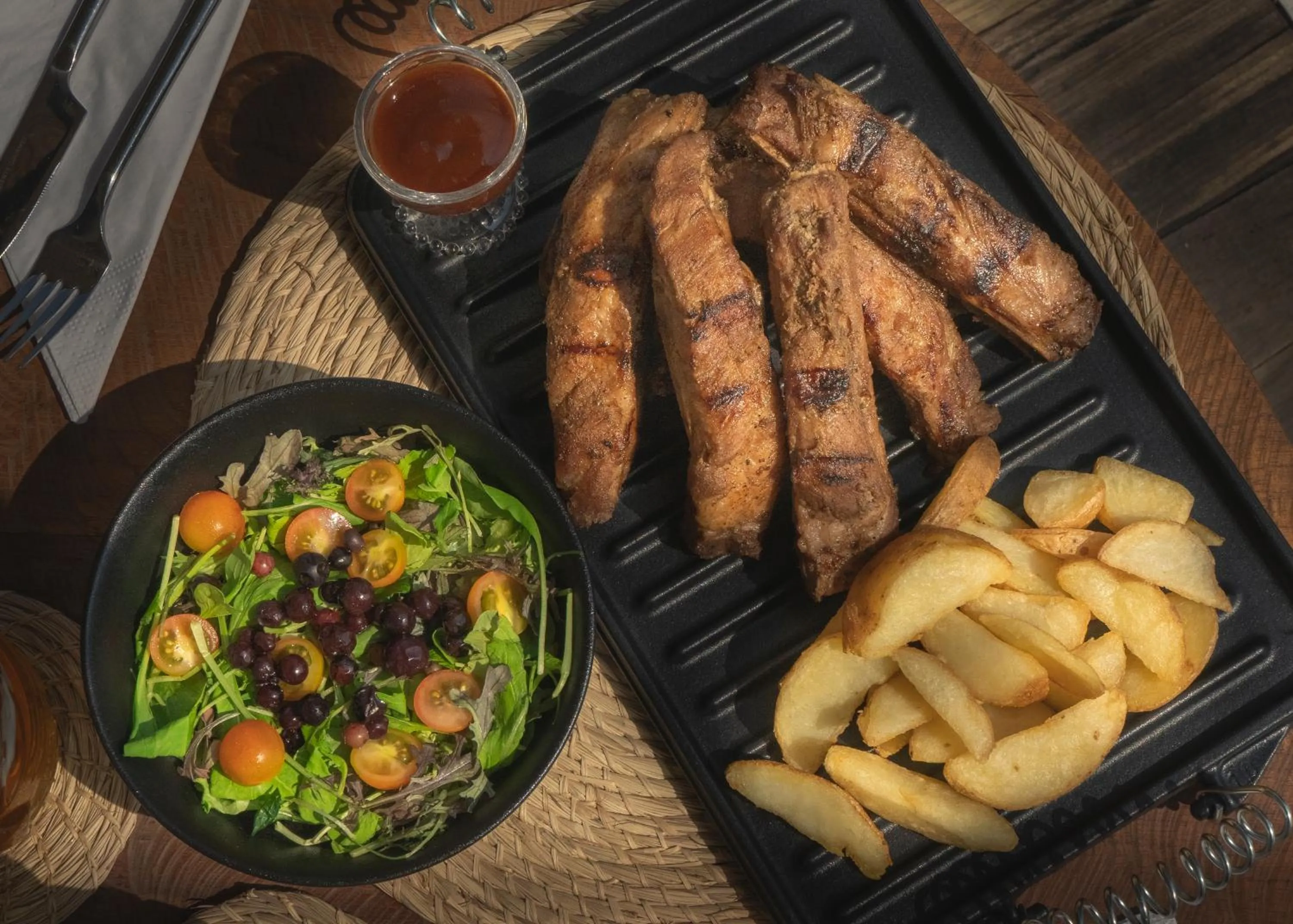 Food in El Rio Hotel