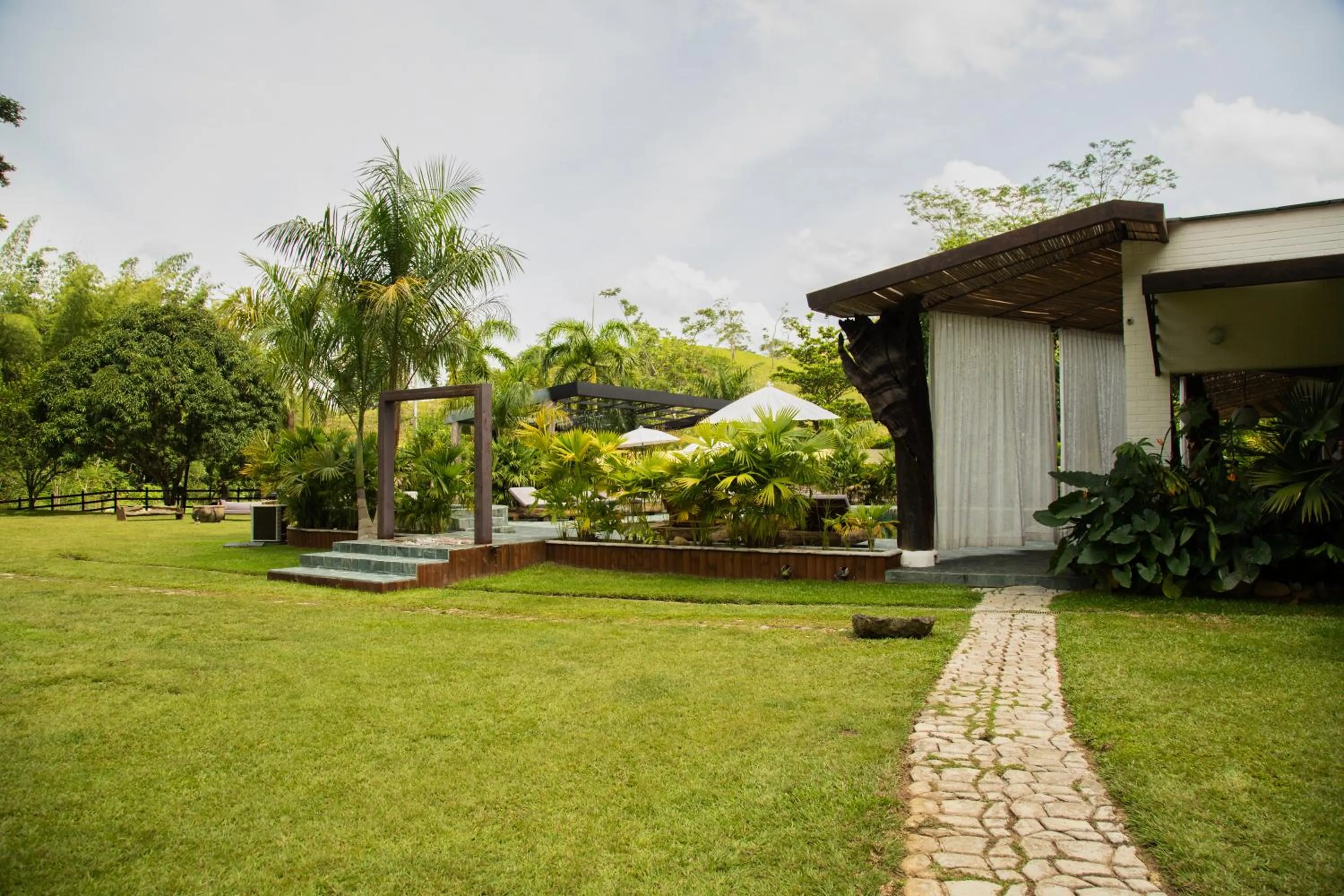 Garden in El Rio Hotel