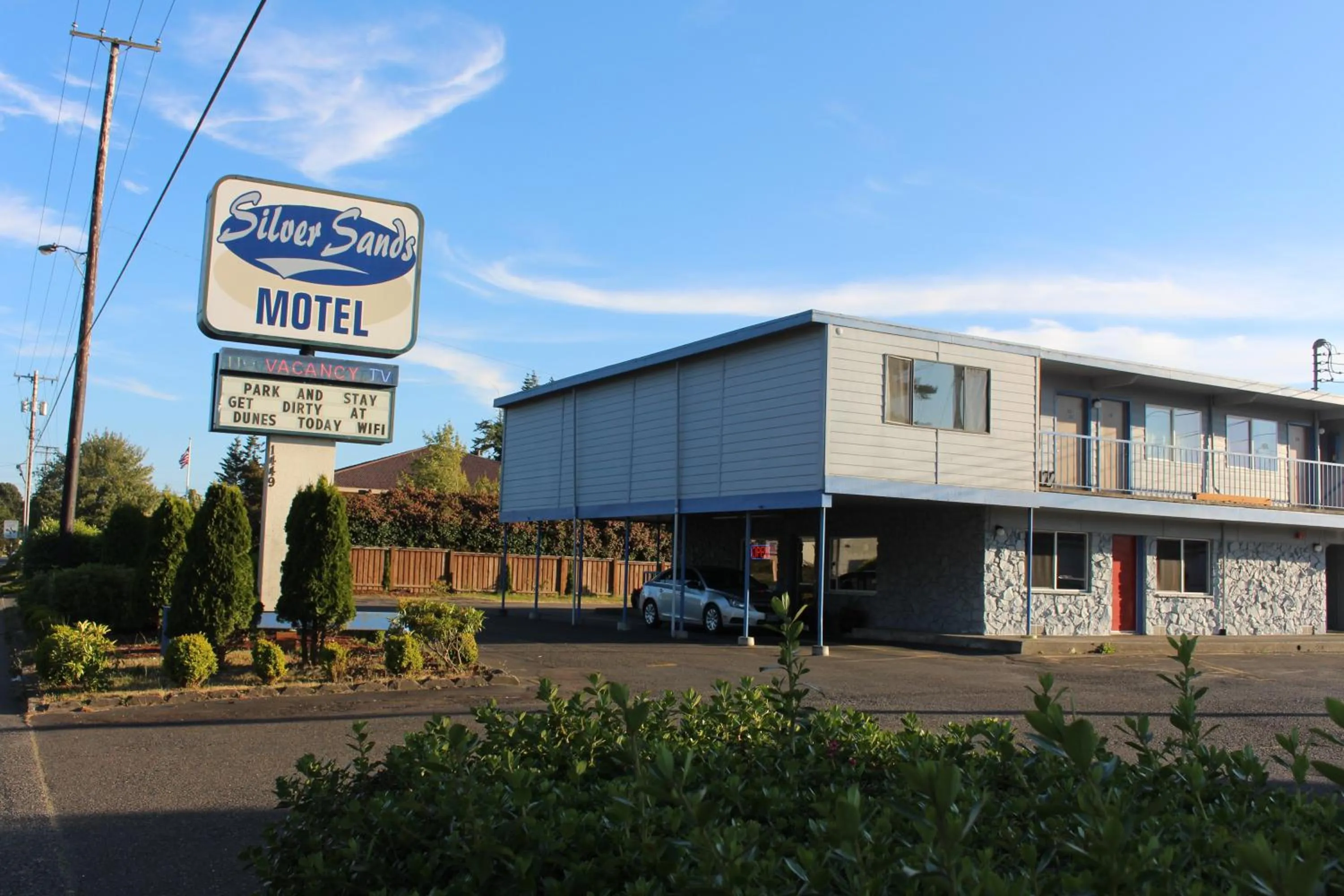 Property building in Silver Sands Motel