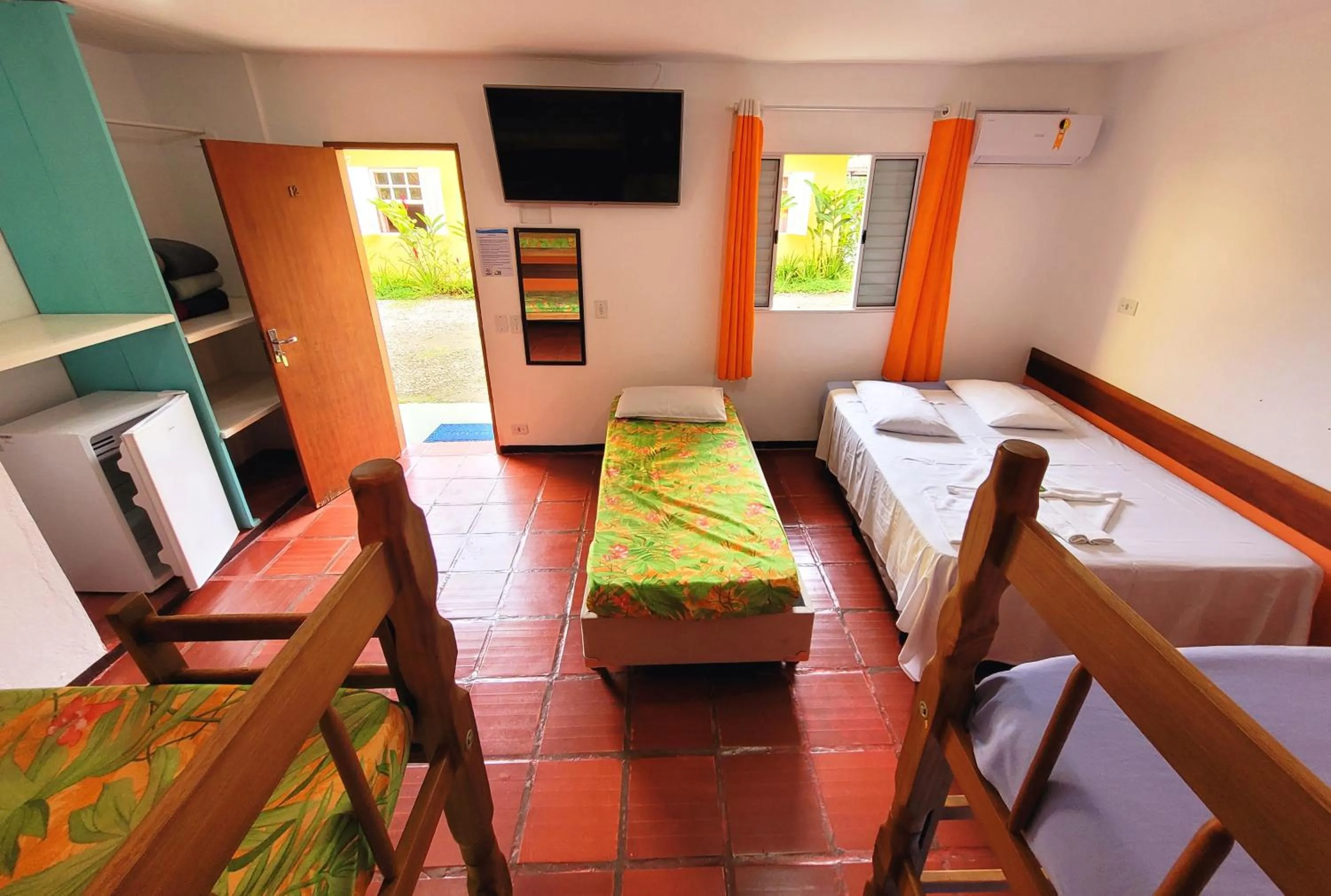 Bedroom, Bed in Pousada Viva Ubatuba