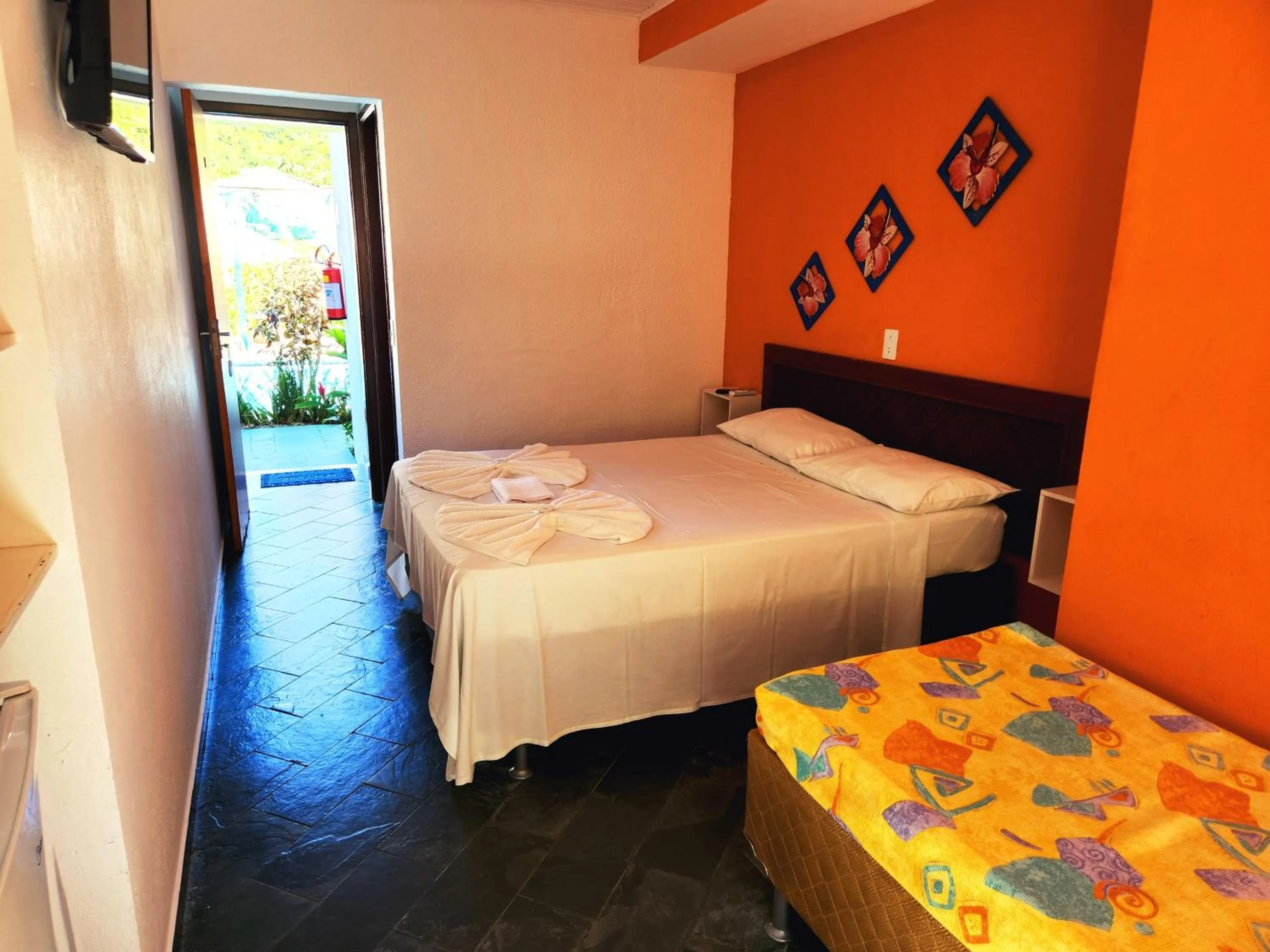 Bedroom, Bed in Pousada Viva Ubatuba