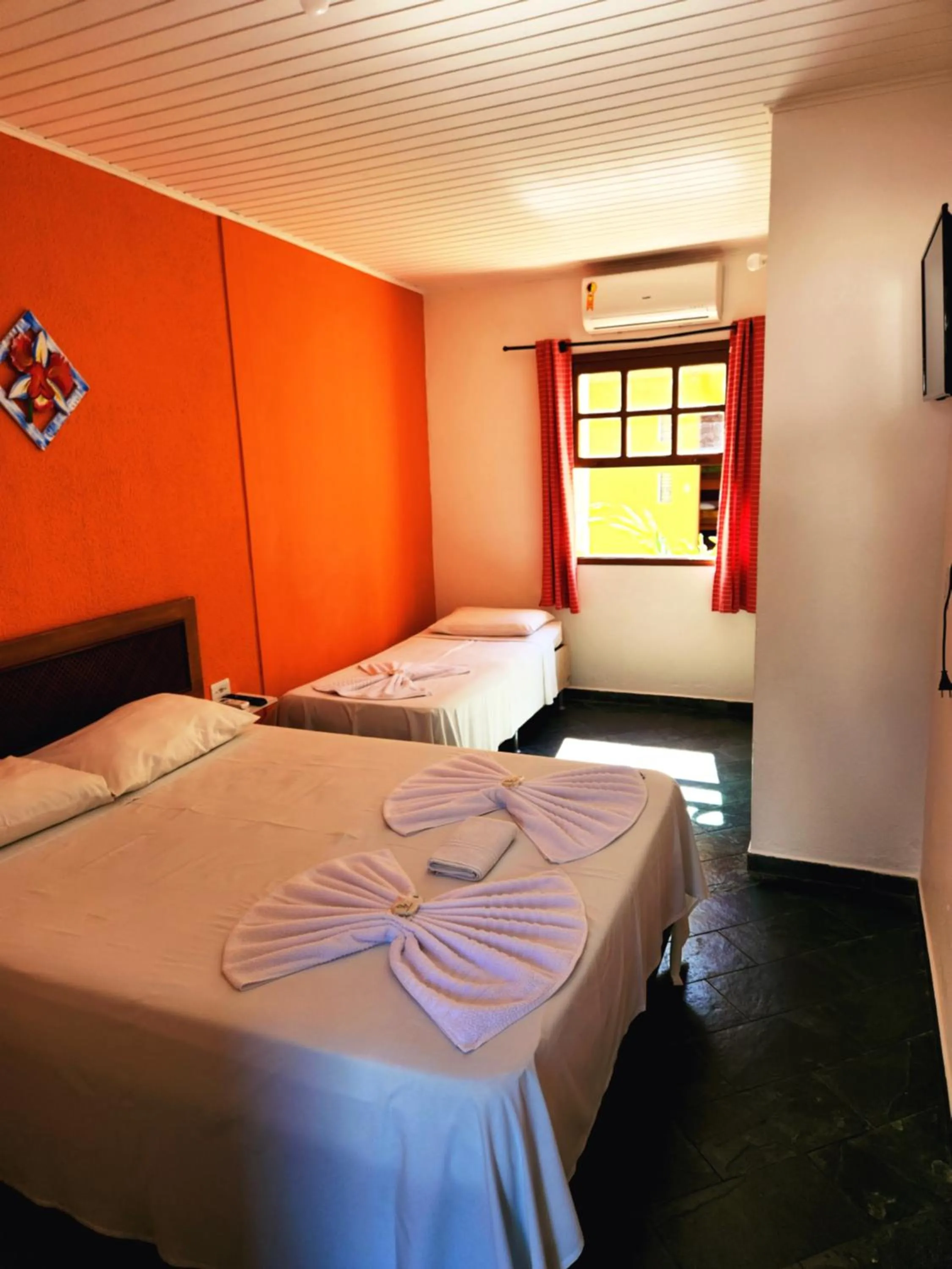 Bedroom, Bed in Pousada Viva Ubatuba