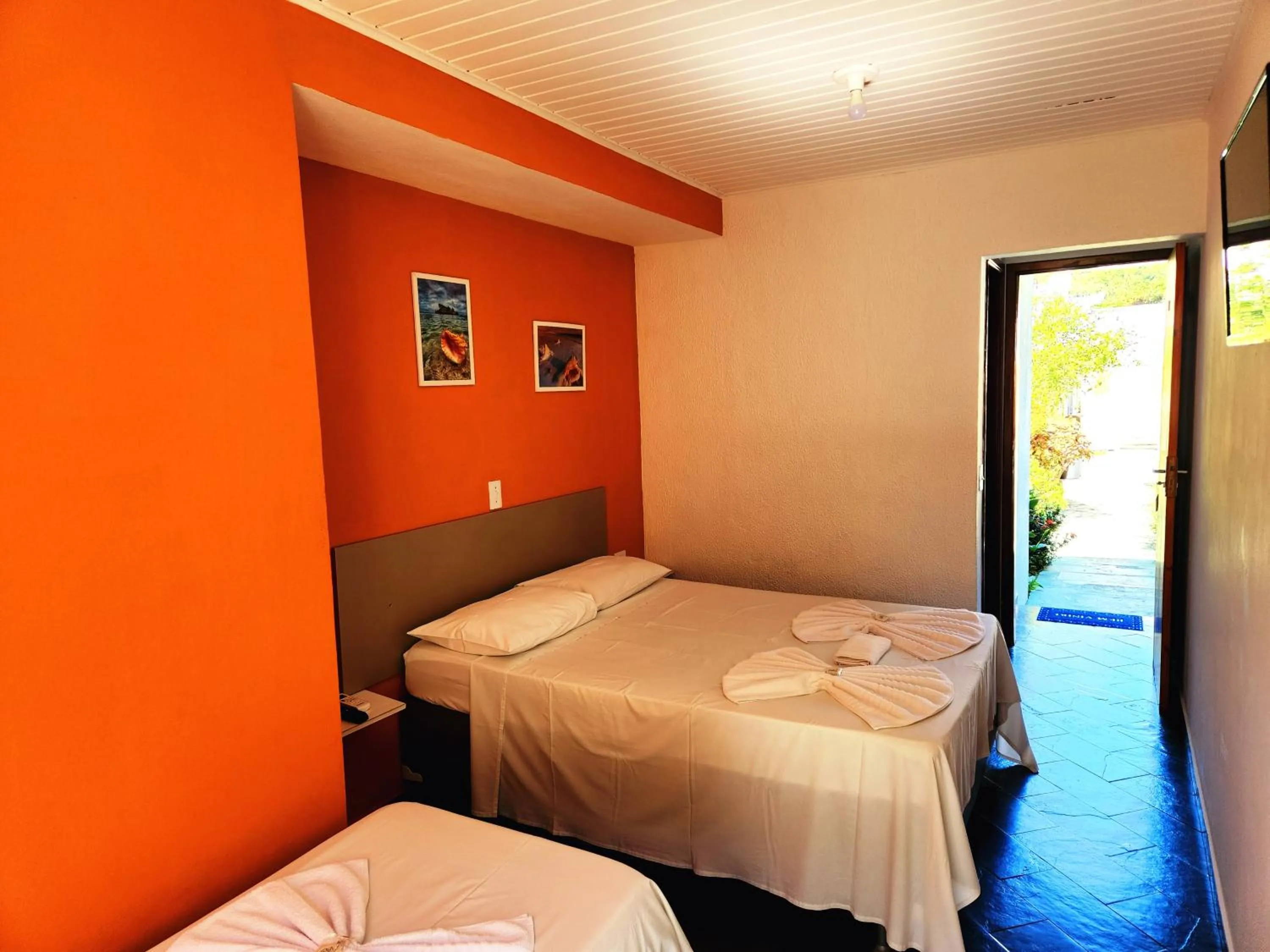 Bedroom, Bed in Pousada Viva Ubatuba