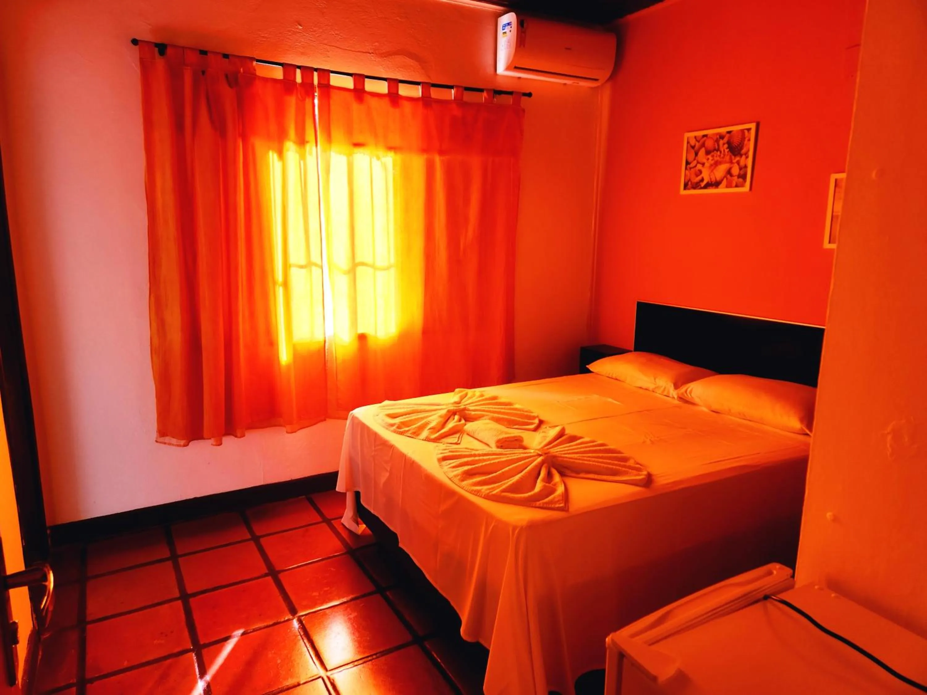 Bed in Pousada Viva Ubatuba