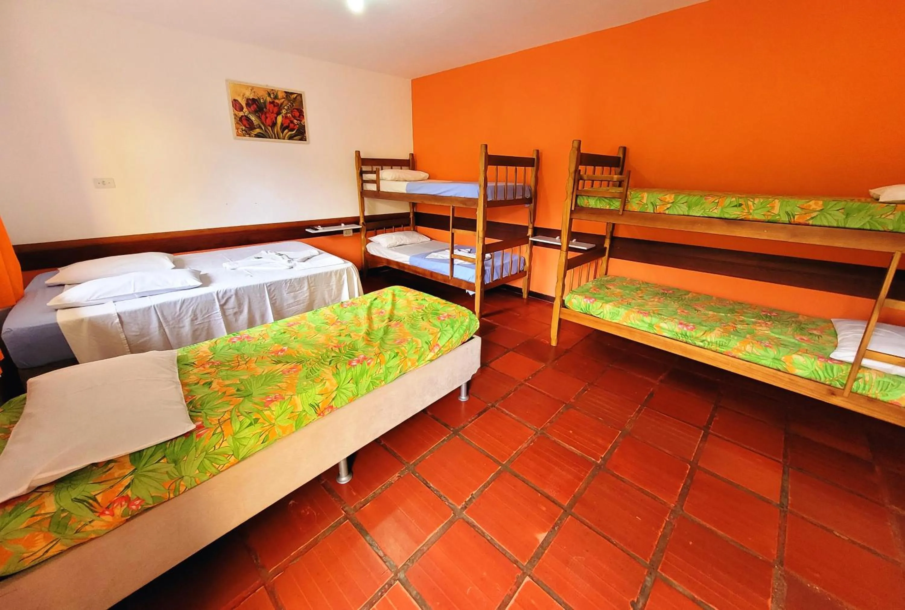 Bedroom, Bed in Pousada Viva Ubatuba