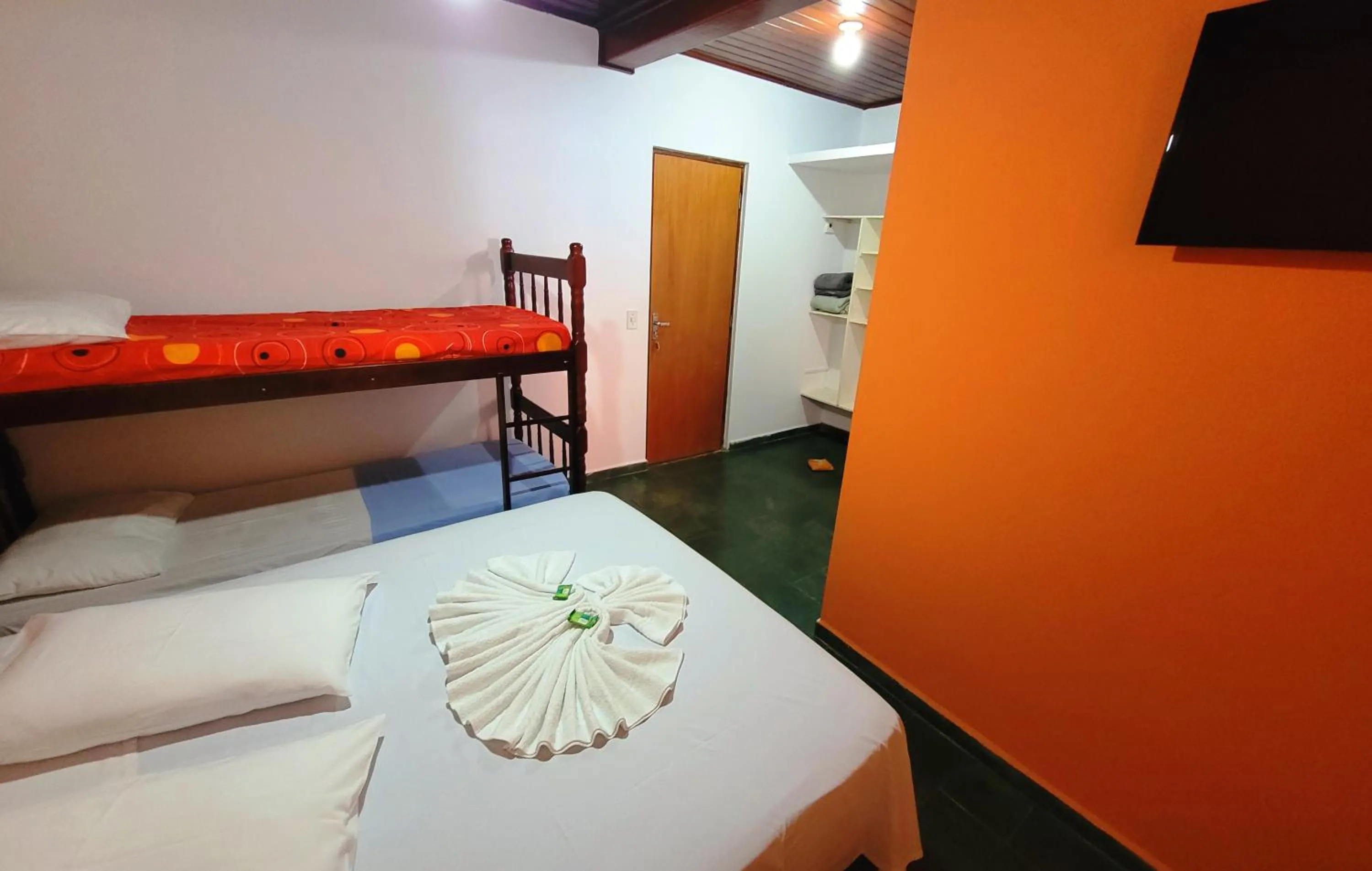 Bedroom, Bed in Pousada Viva Ubatuba