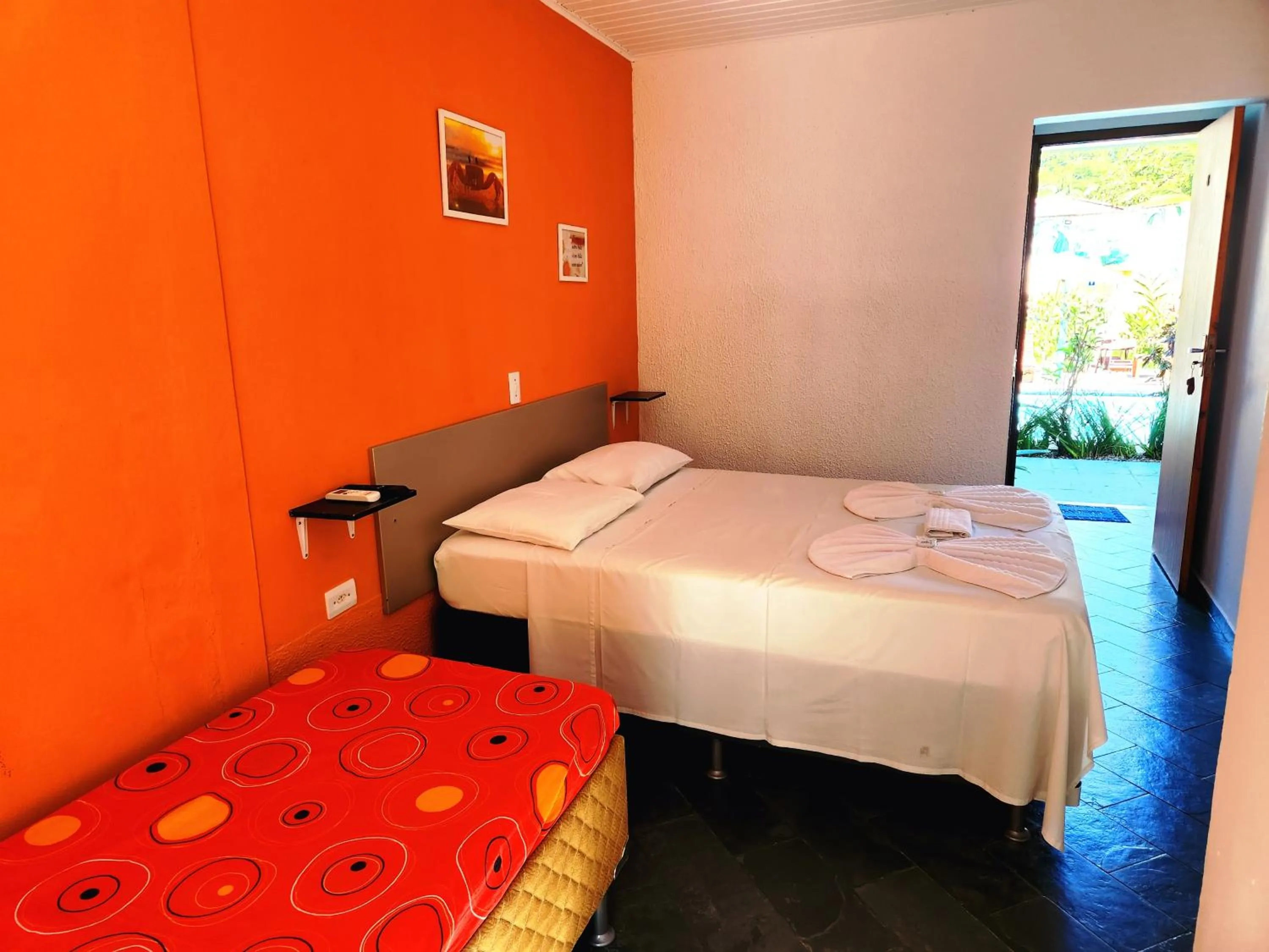 Bedroom, Bed in Pousada Viva Ubatuba