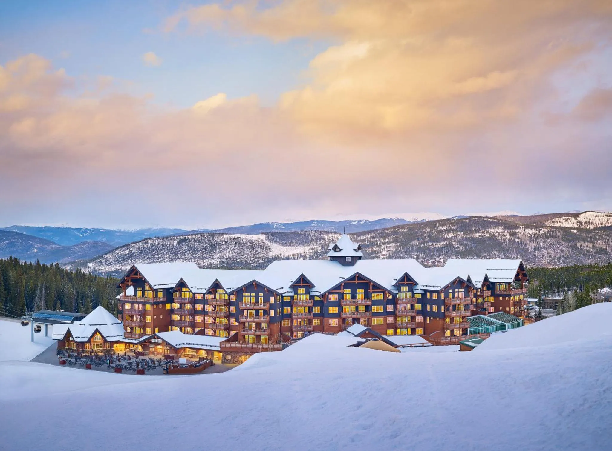 Property building in One Ski Hill, A RockResort