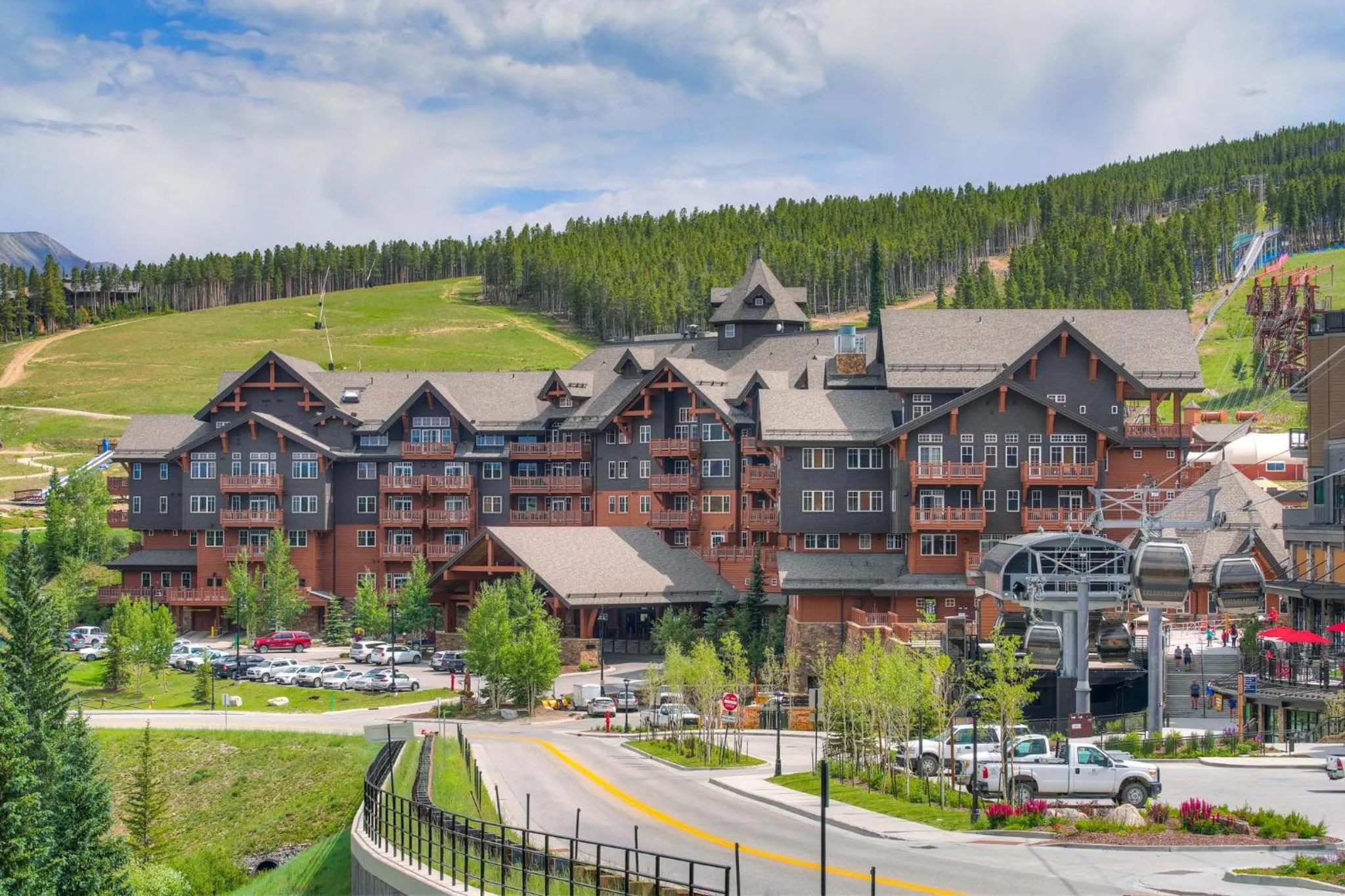 Property building in One Ski Hill, A RockResort