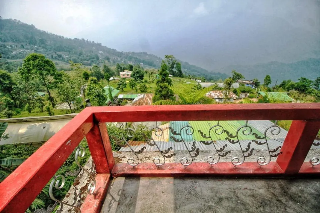 Balcony/Terrace in Shraddha Homestay - Aritar