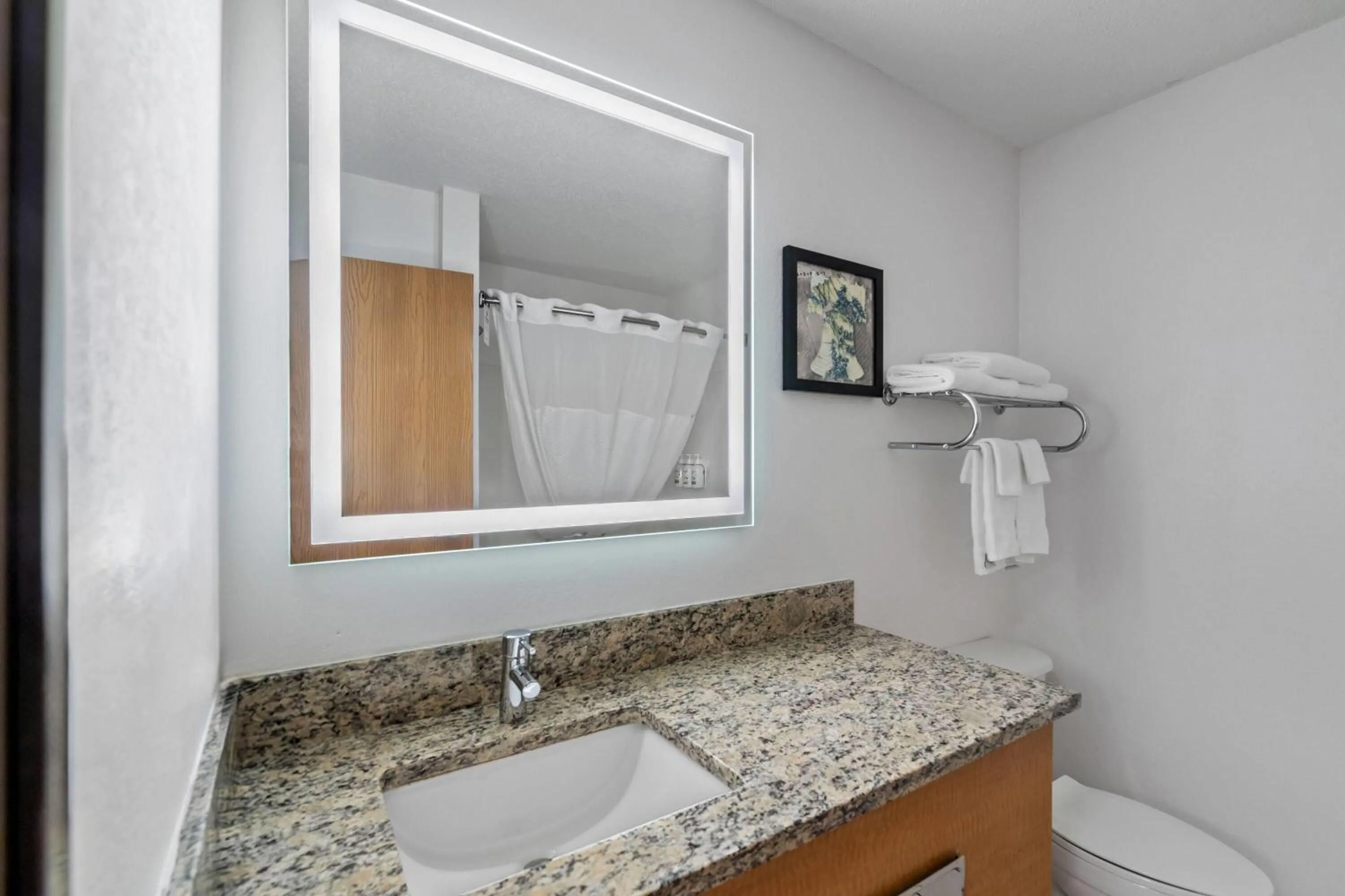 Bathroom in AmericInn by Wyndham Crookston U of M Crookston