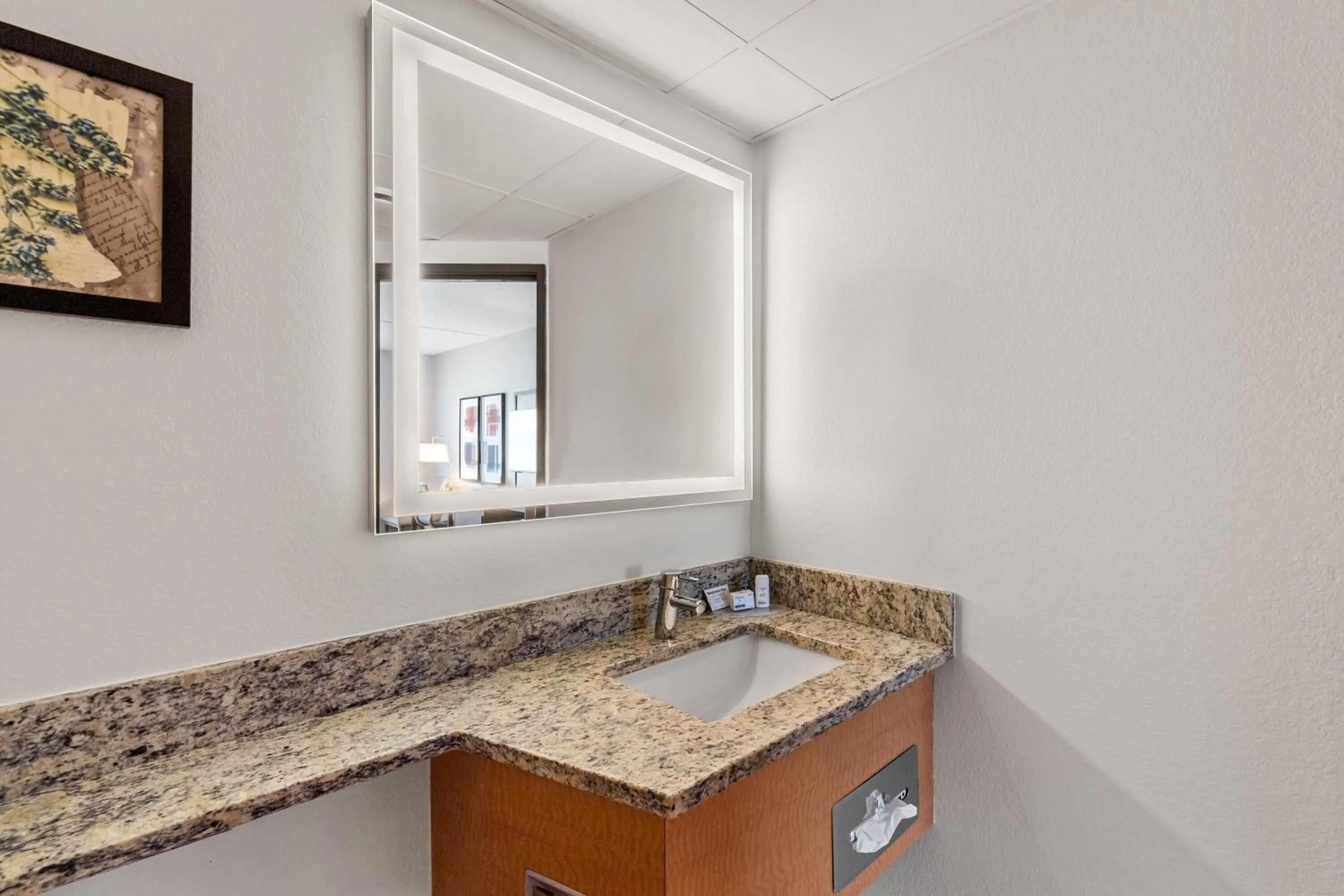 Bathroom in AmericInn by Wyndham Crookston U of M Crookston