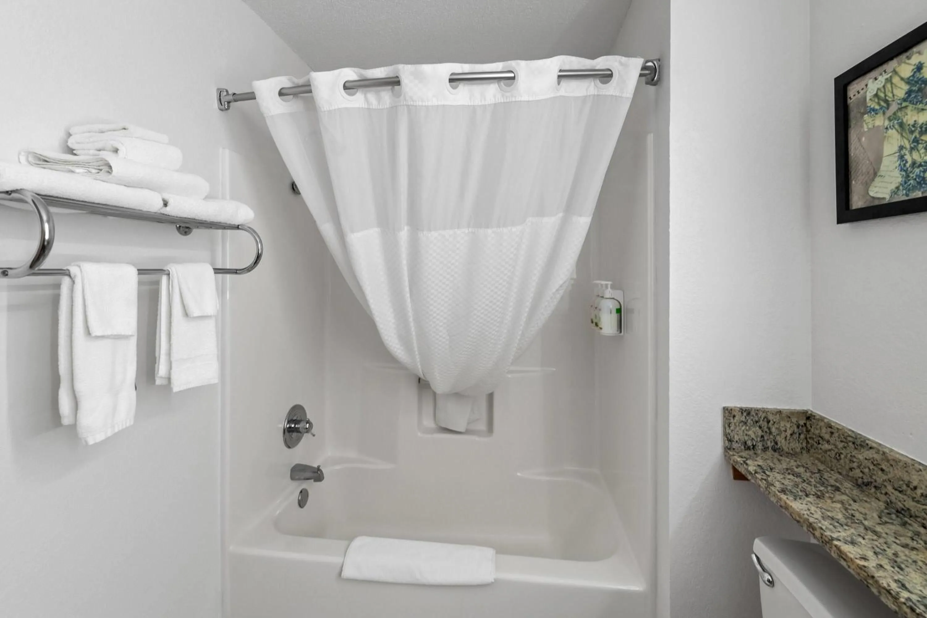 Bathroom in AmericInn by Wyndham Crookston U of M Crookston