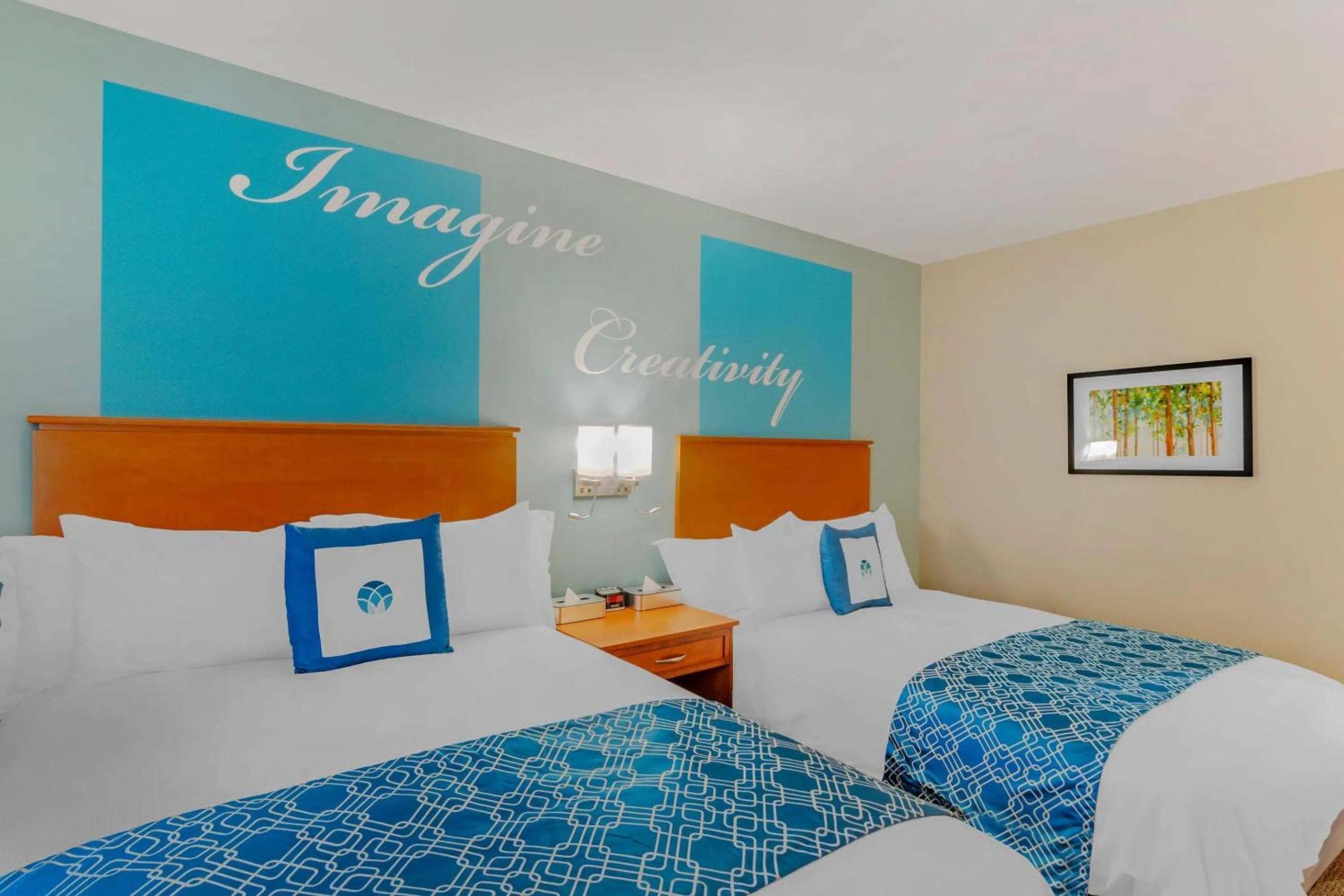 Bedroom, Bed in Unity Hotel and Conference Ctr, an Ascend Collection Hotel