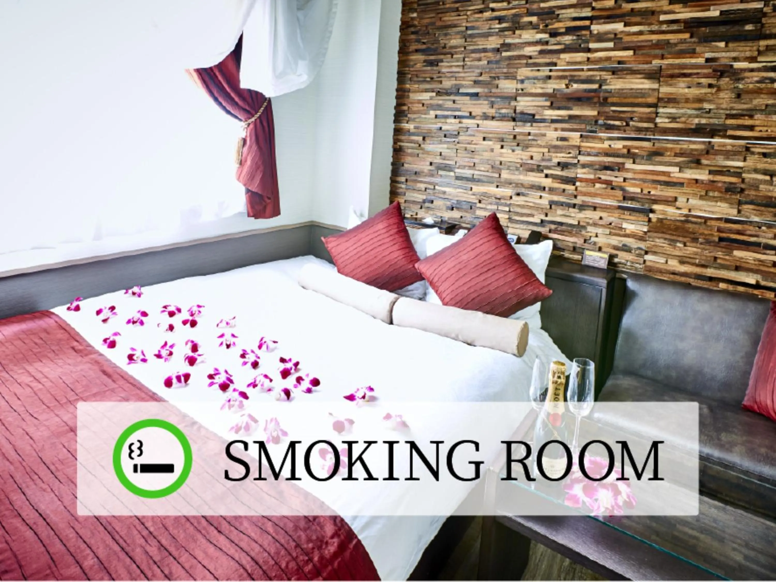 Photo of the whole room, Bed in Hotel Petit Bali Garden Shin Okubo - Shinjuku Sta 10min walk -