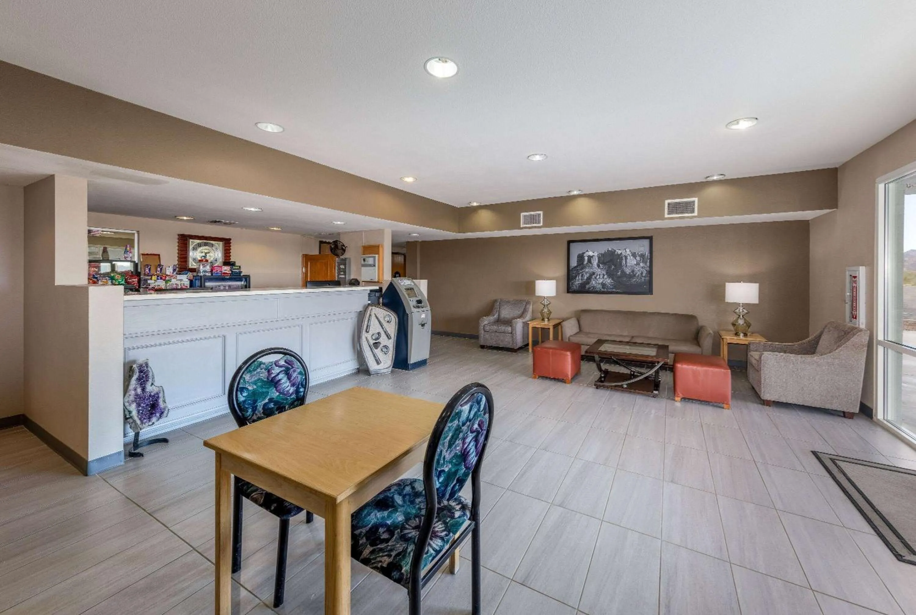 Lobby or reception in Super 8 by Wyndham Quartzsite AZ