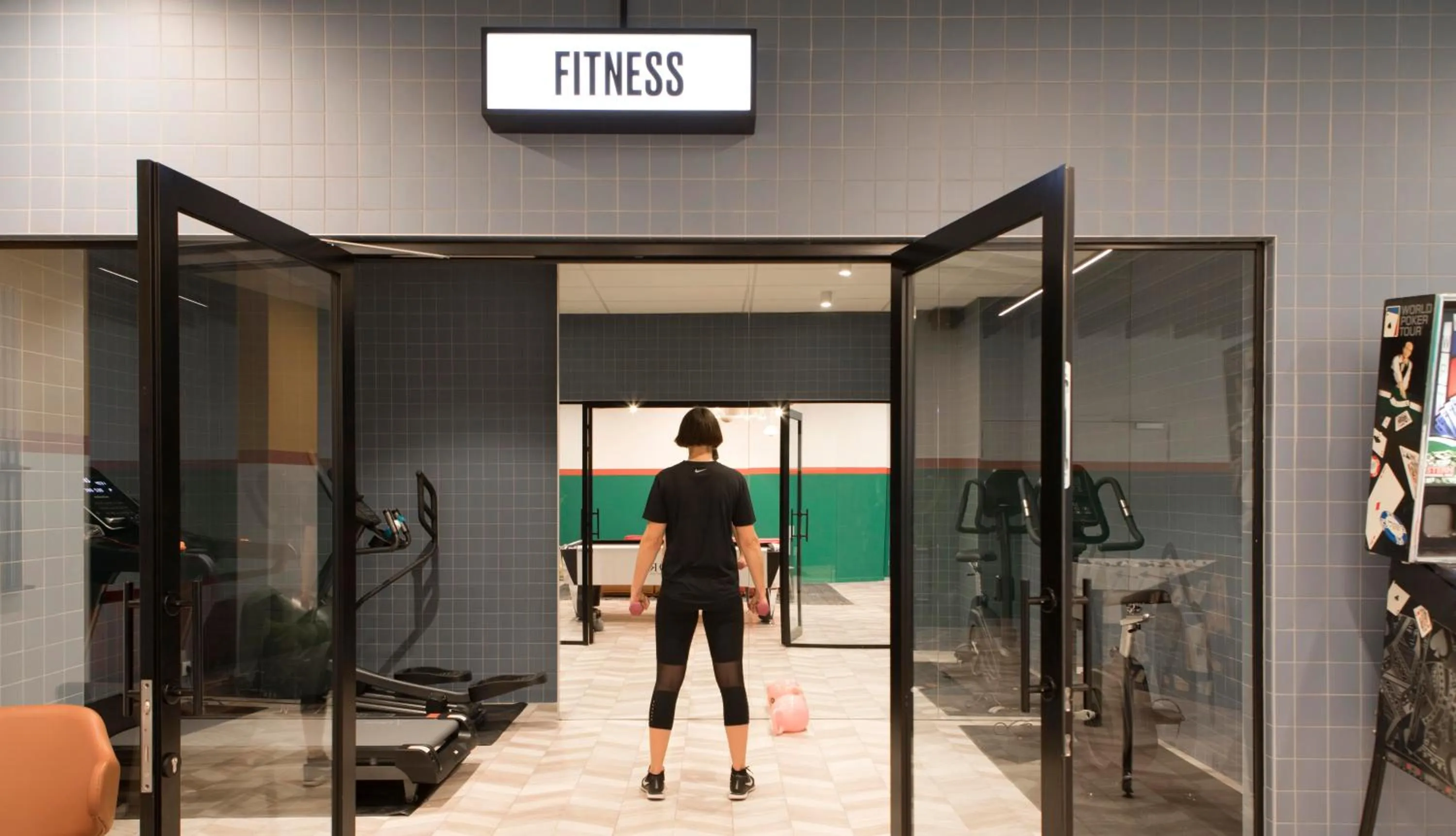 Fitness centre/facilities in ROXI The Urban Residence Brussels