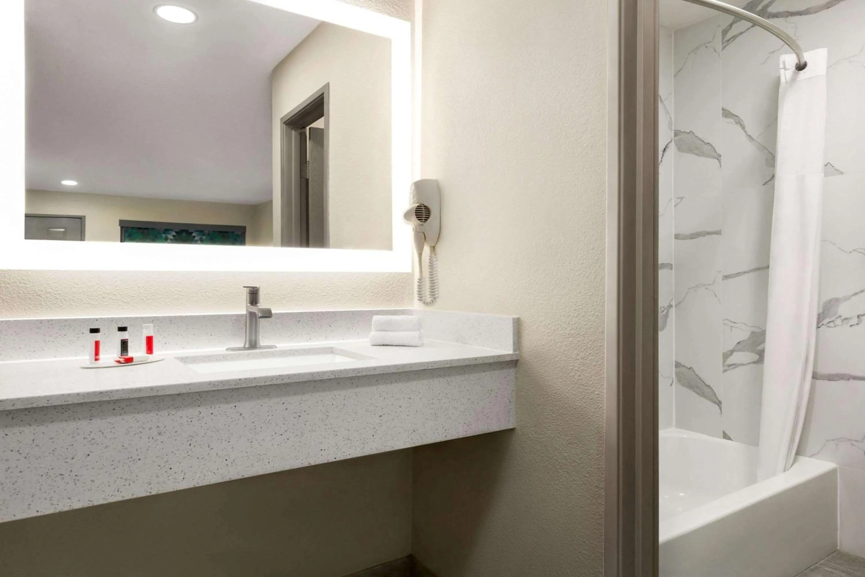 Bathroom in Days Inn by Wyndham Ruidoso Downs