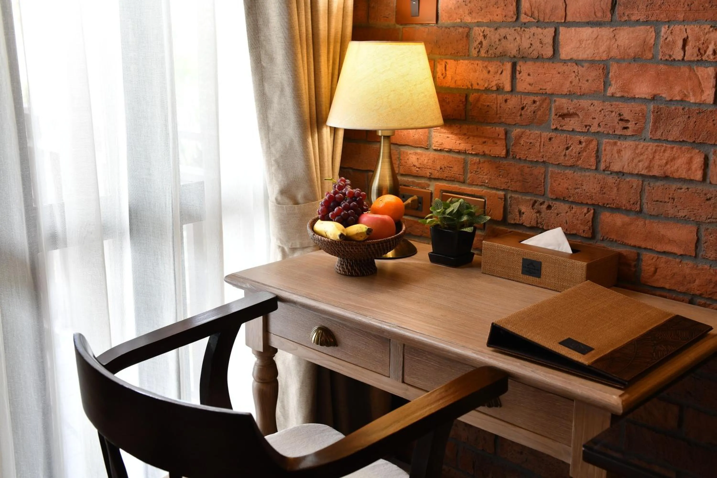 Seating area in El Barrio Lanna