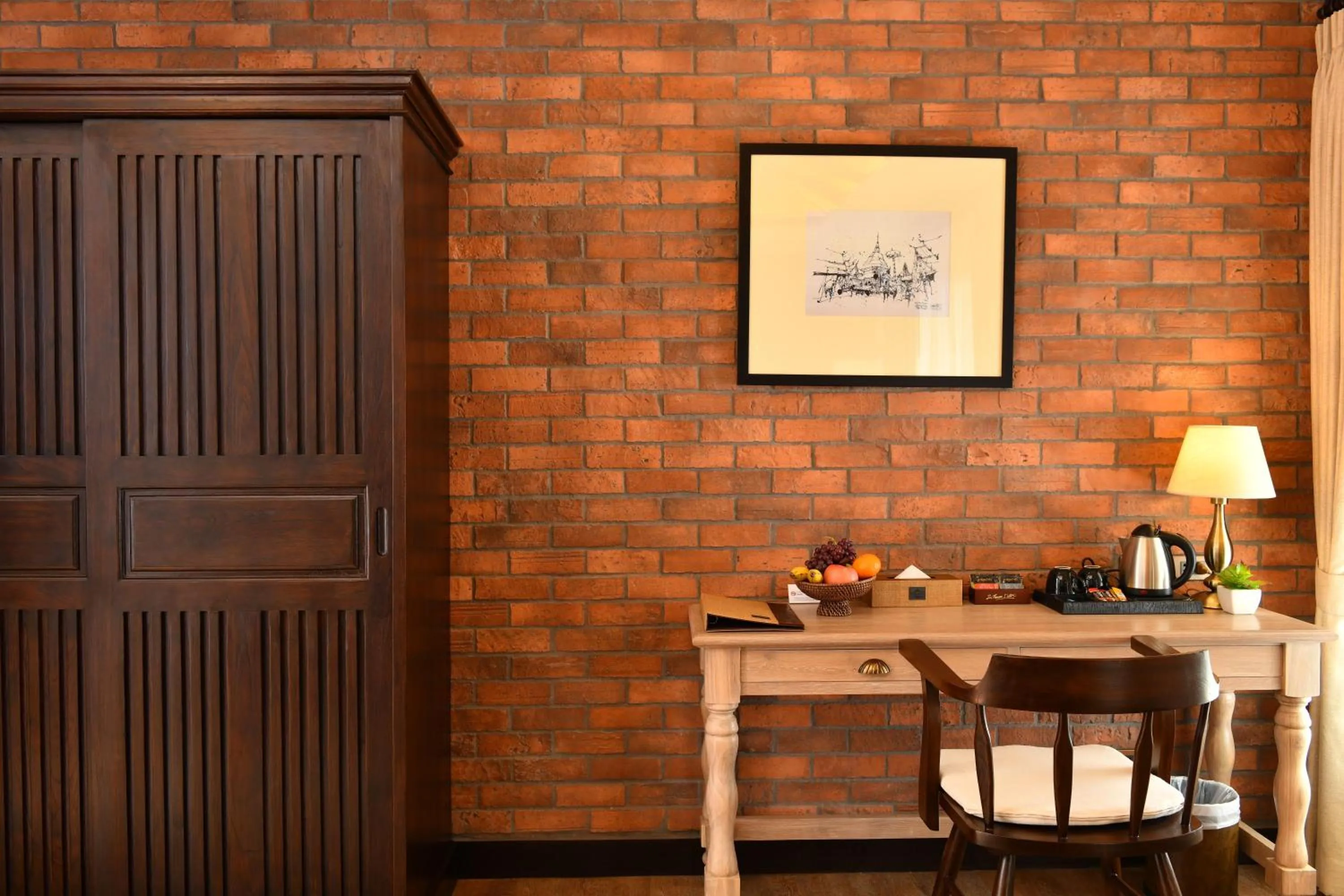 Seating area in El Barrio Lanna