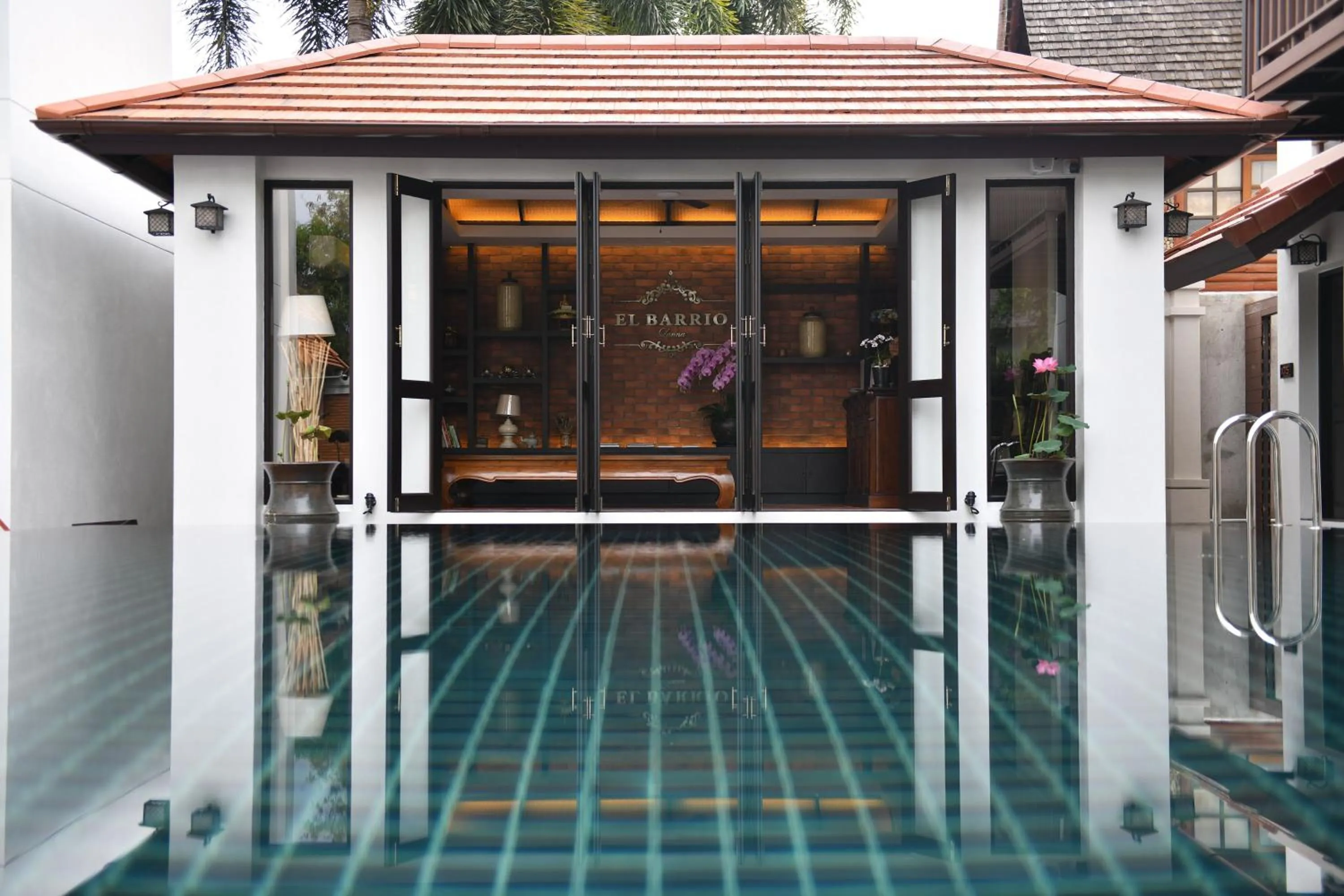 Lobby or reception in El Barrio Lanna