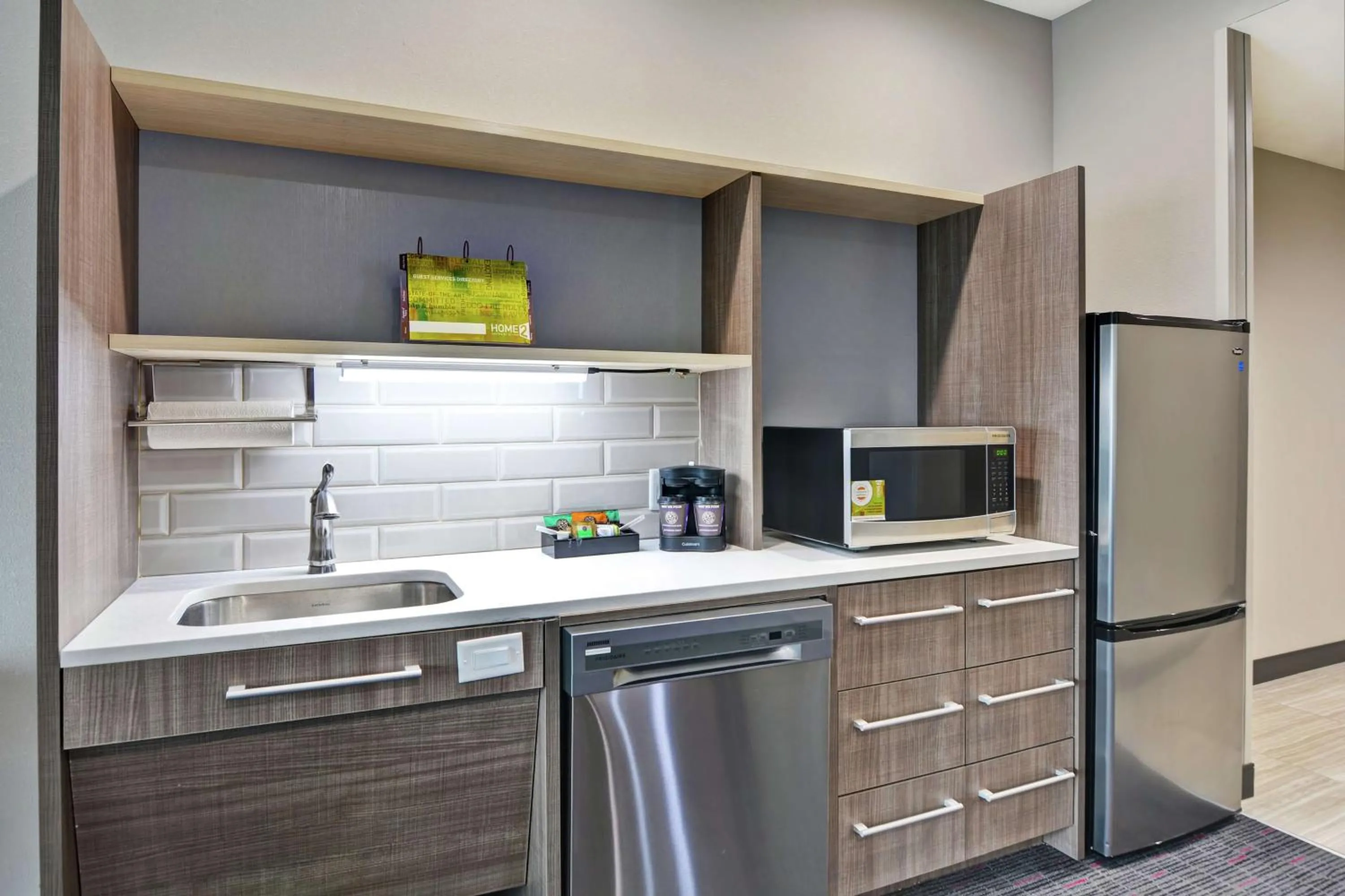 Kitchen or kitchenette in Home2 Suites By Hilton Pecos Tx