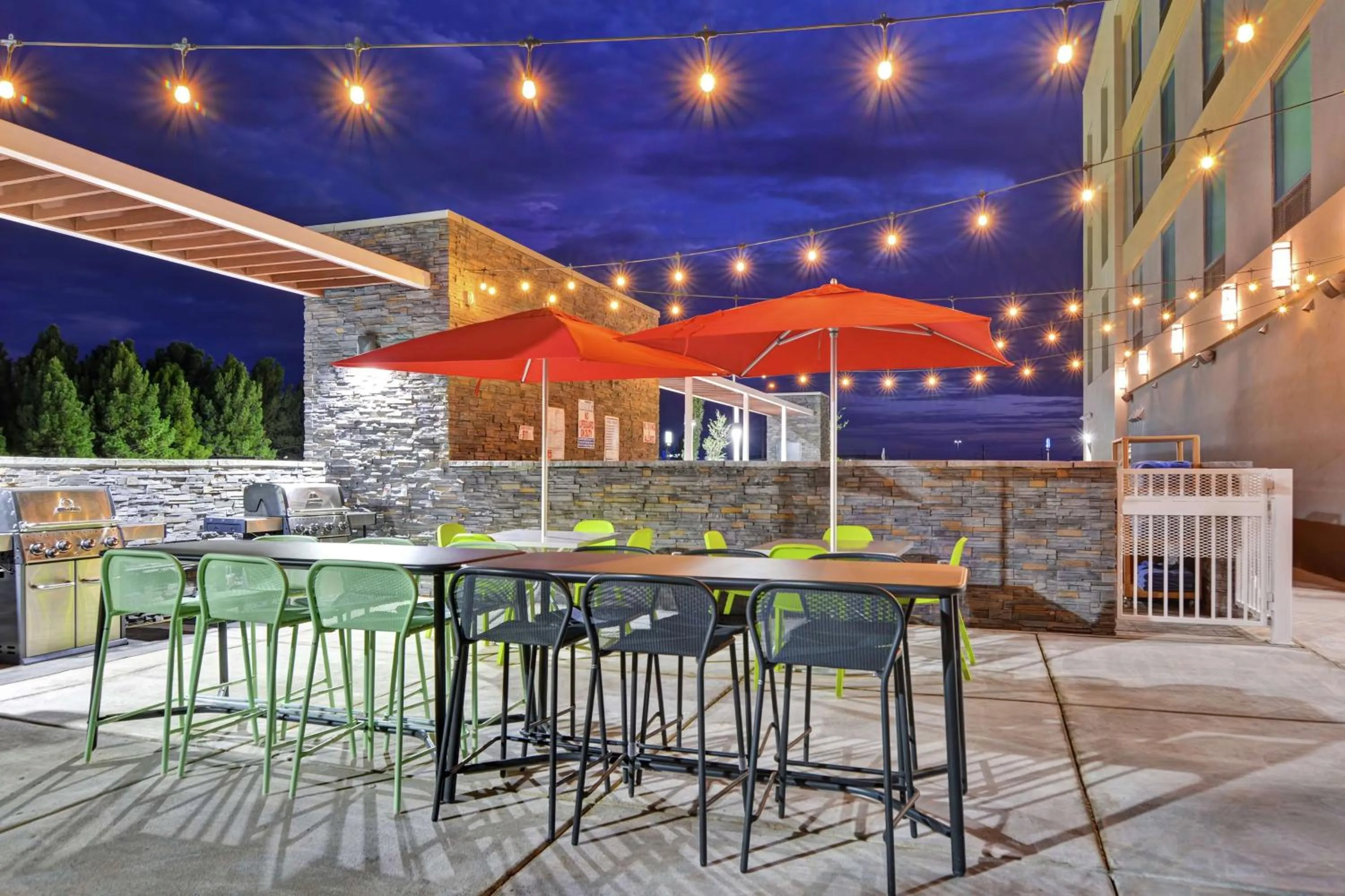 Patio in Home2 Suites By Hilton Pecos Tx