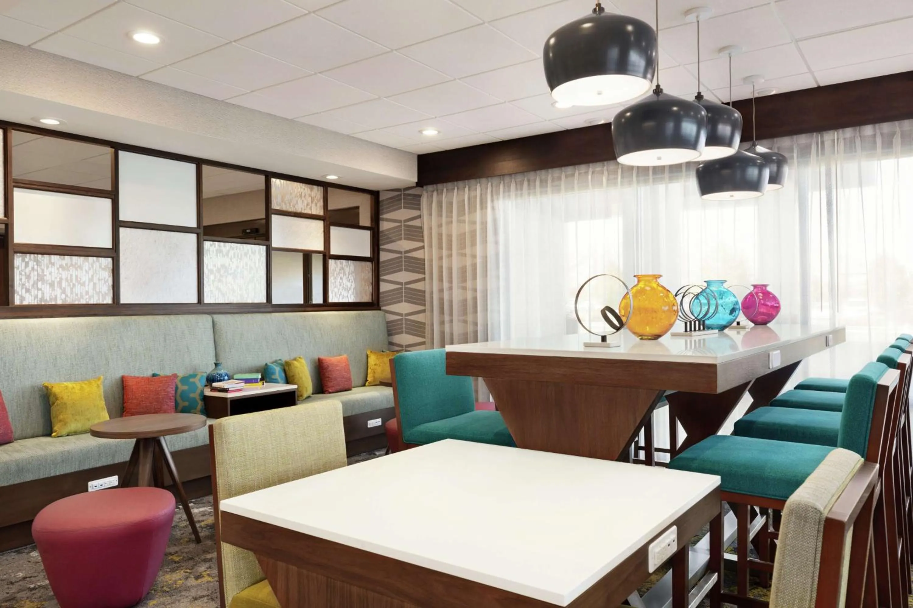 Lobby or reception in Hampton Inn West Valley Salt Lake City