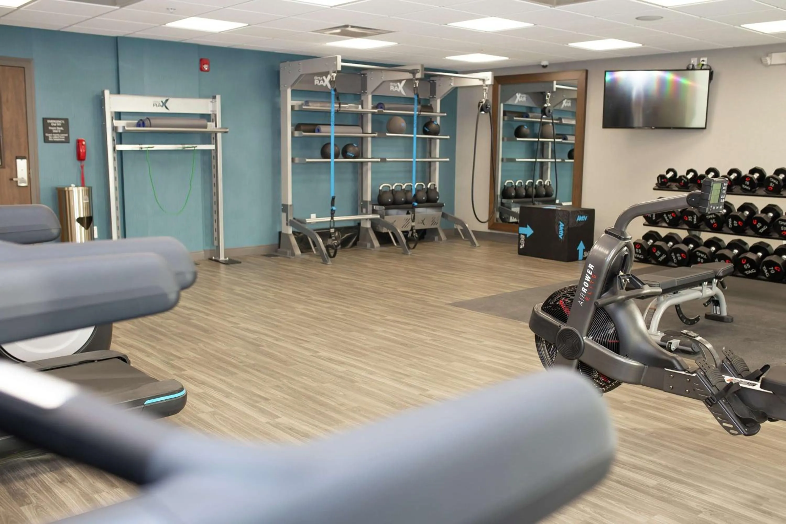 Fitness centre/facilities in Hampton Inn and Suites Dundee