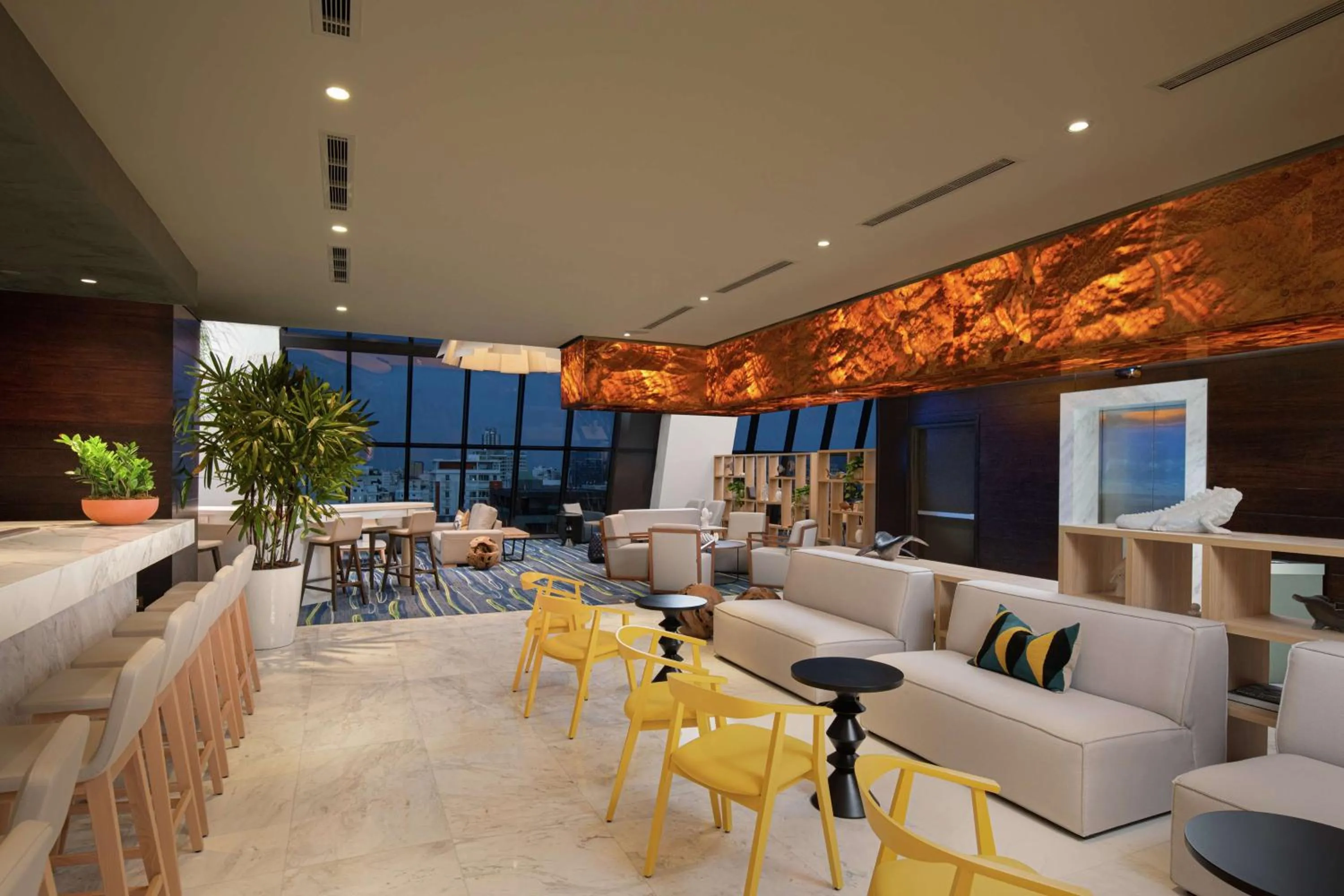 Lobby or reception in Homewood Suites By Hilton Santo Domingo