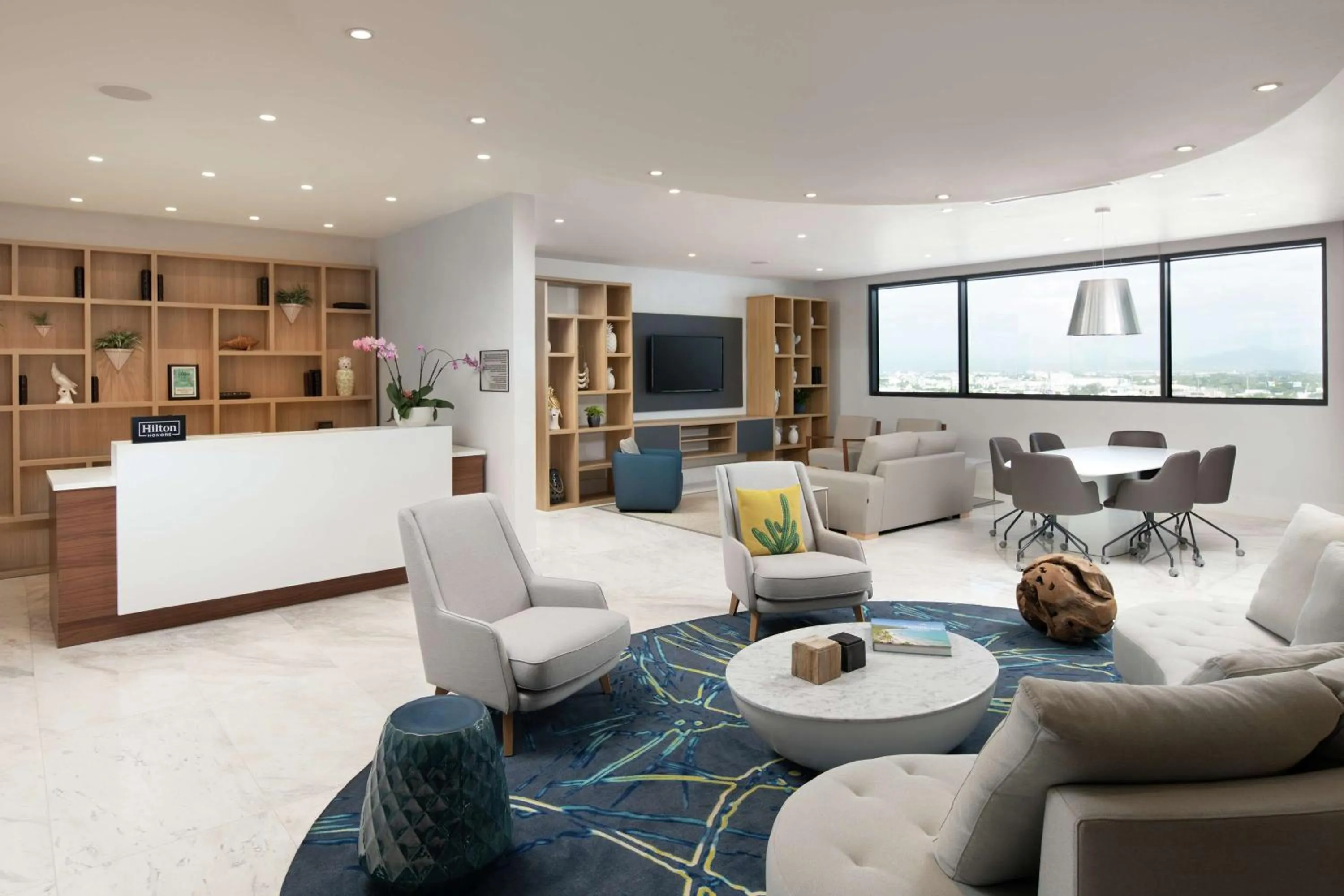 Lobby or reception in Homewood Suites By Hilton Santo Domingo