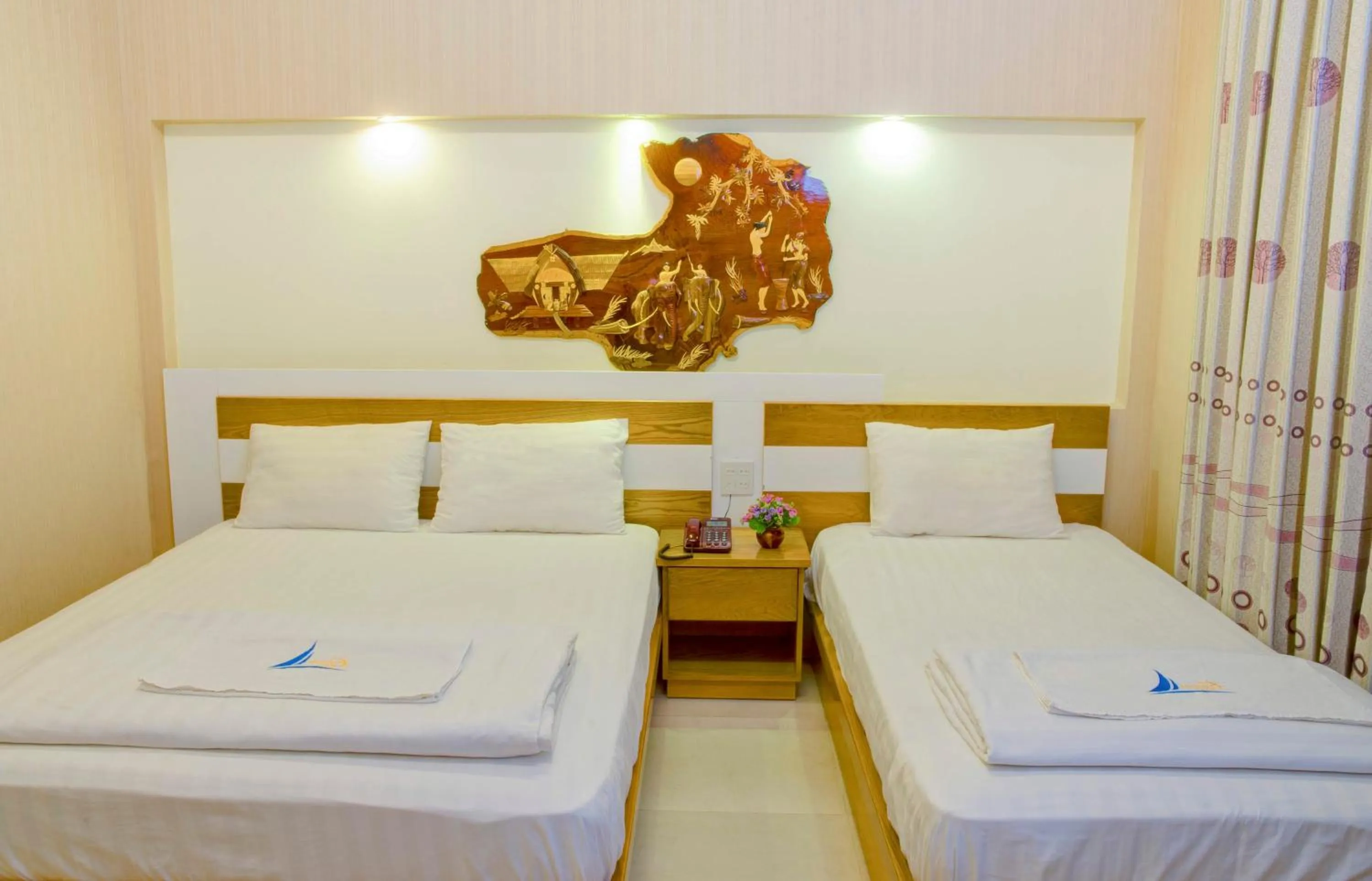 Bedroom, Bed in Mui Tau Hotel Phan Ri Cua