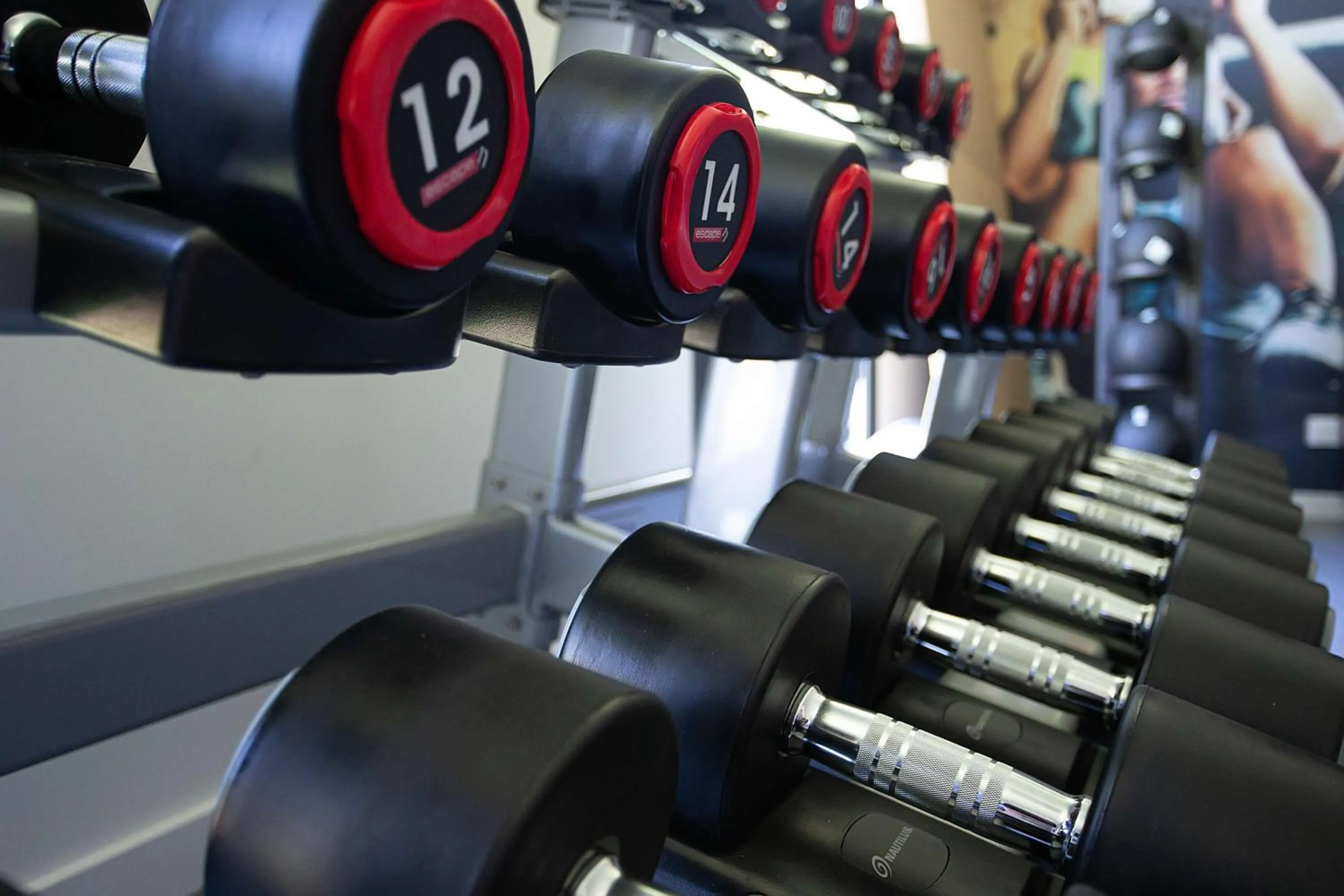 Fitness centre/facilities in Hampton By Hilton Toulouse Airport