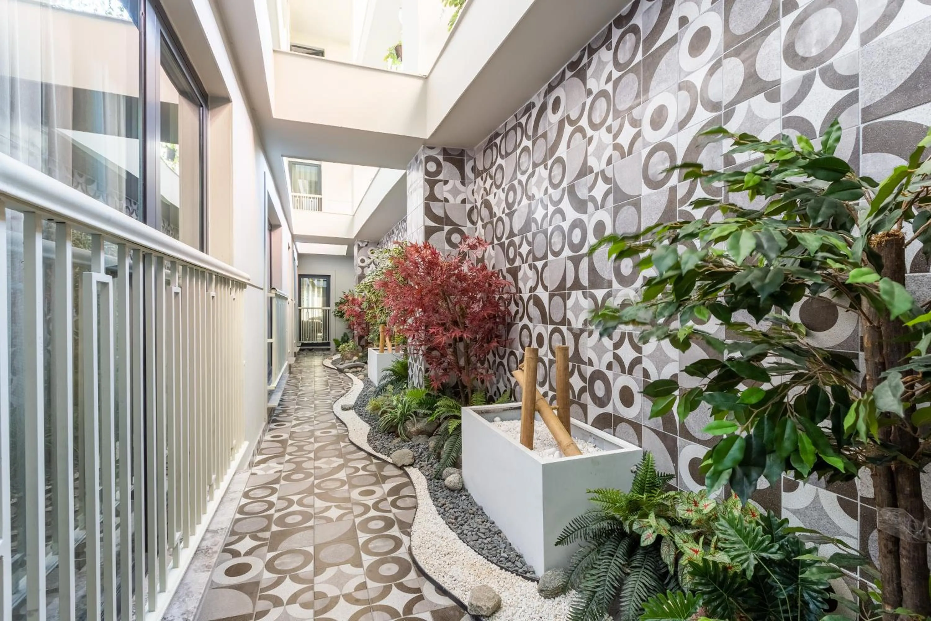 Garden view in Stayso The House Hotel