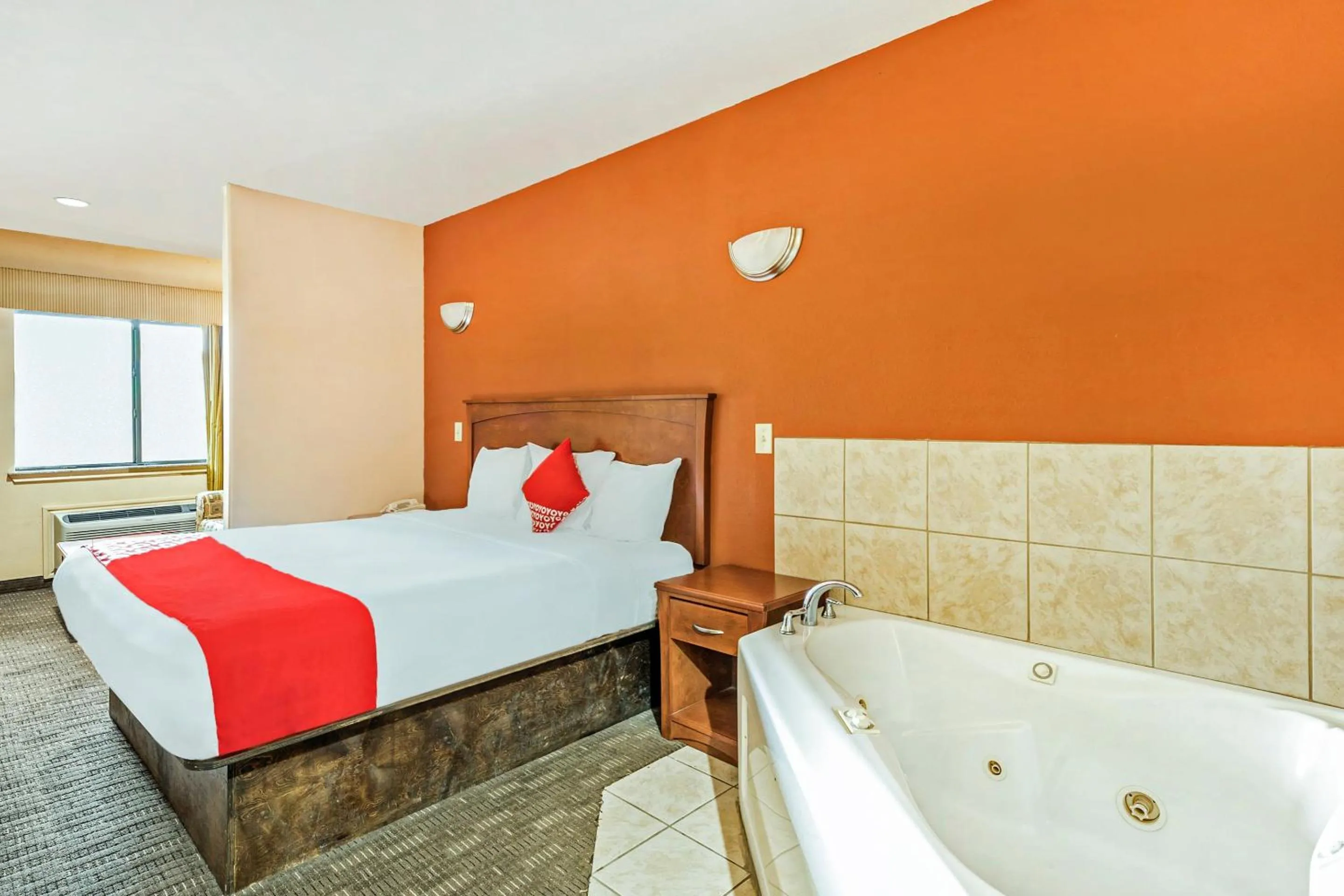 Bedroom in OYO Hotel Jewett TX Southwest, I-45